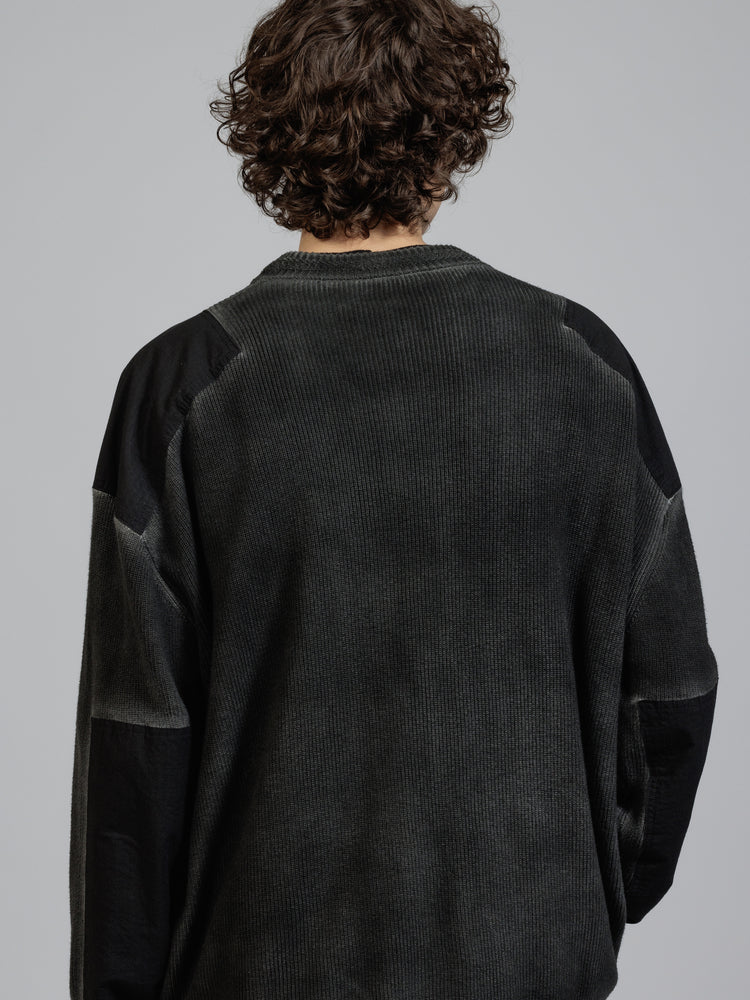 
                  
                    Object dyed zip-up cardigan
                  
                