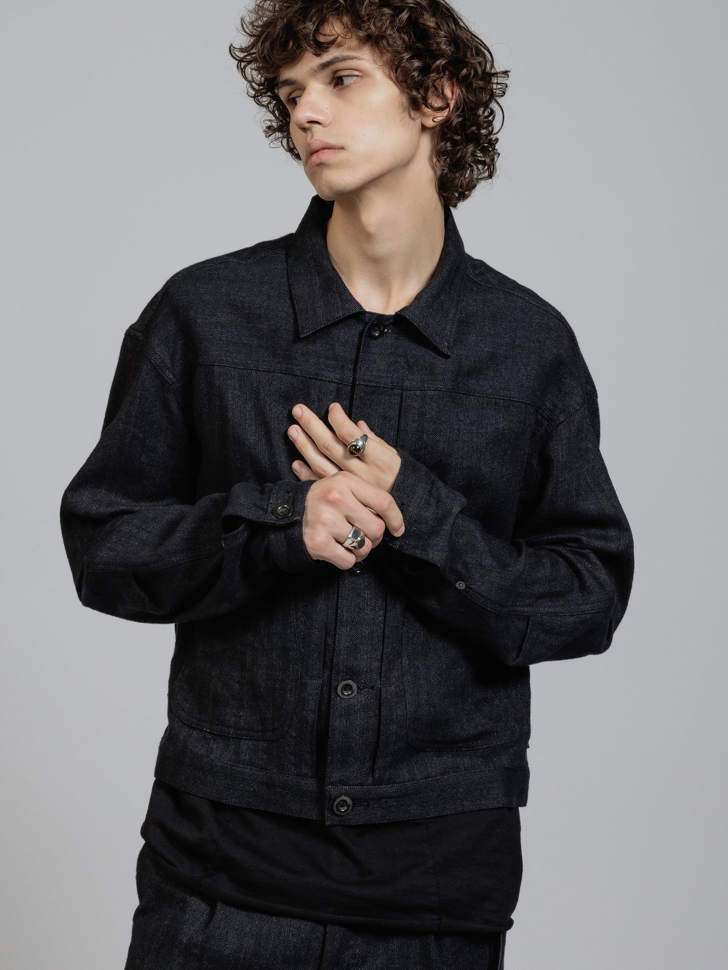 
                  
                    Herringbone jacket
                  
                