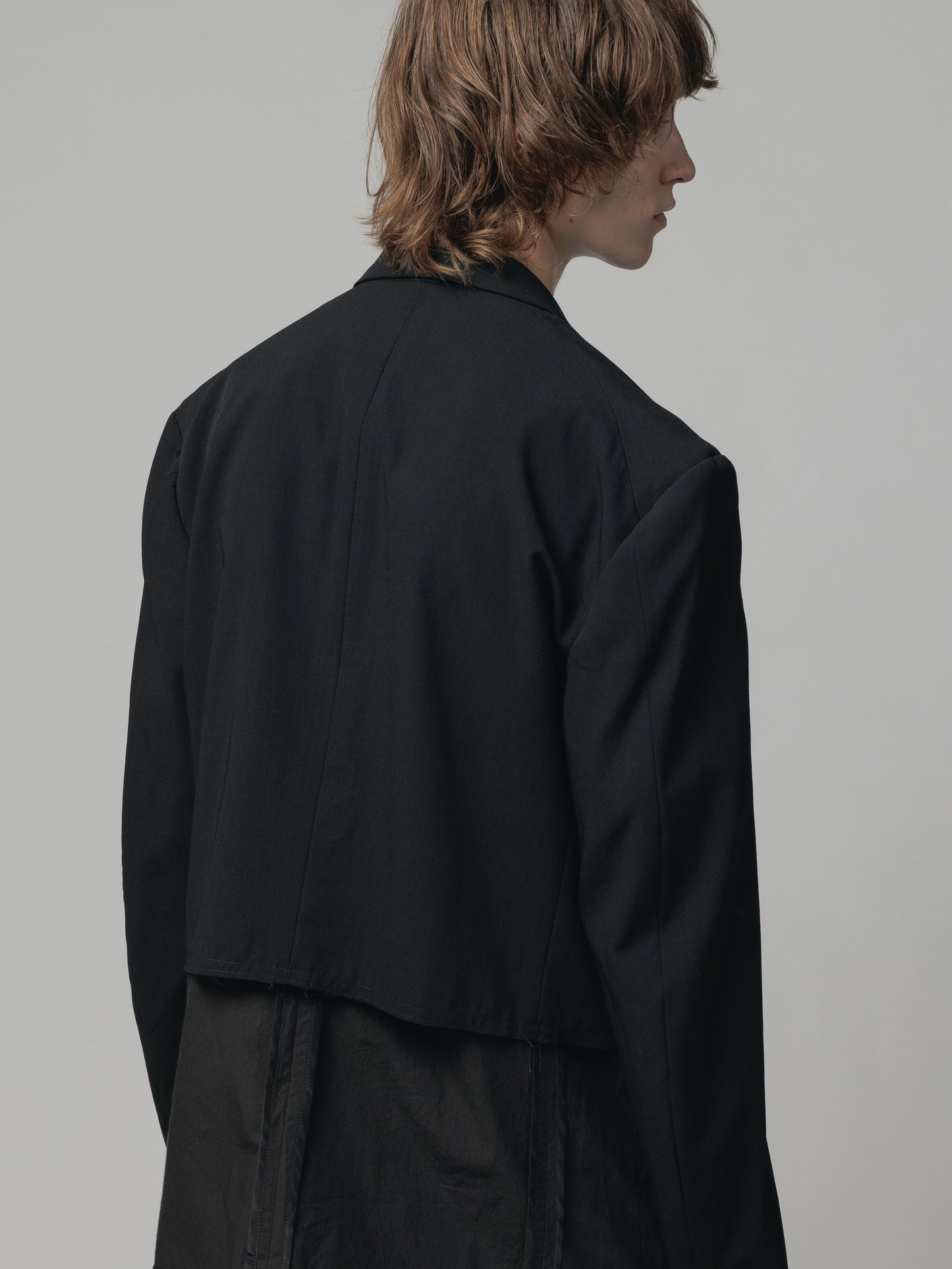 
                  
                    BLACK WOOL BLAZER
                  
                