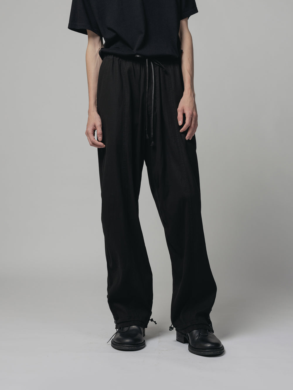 COTTON WIDE PANTS