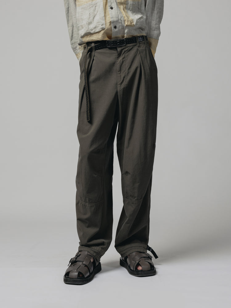 
                  
                    DRY COTTON WIDE TROUSERS
                  
                