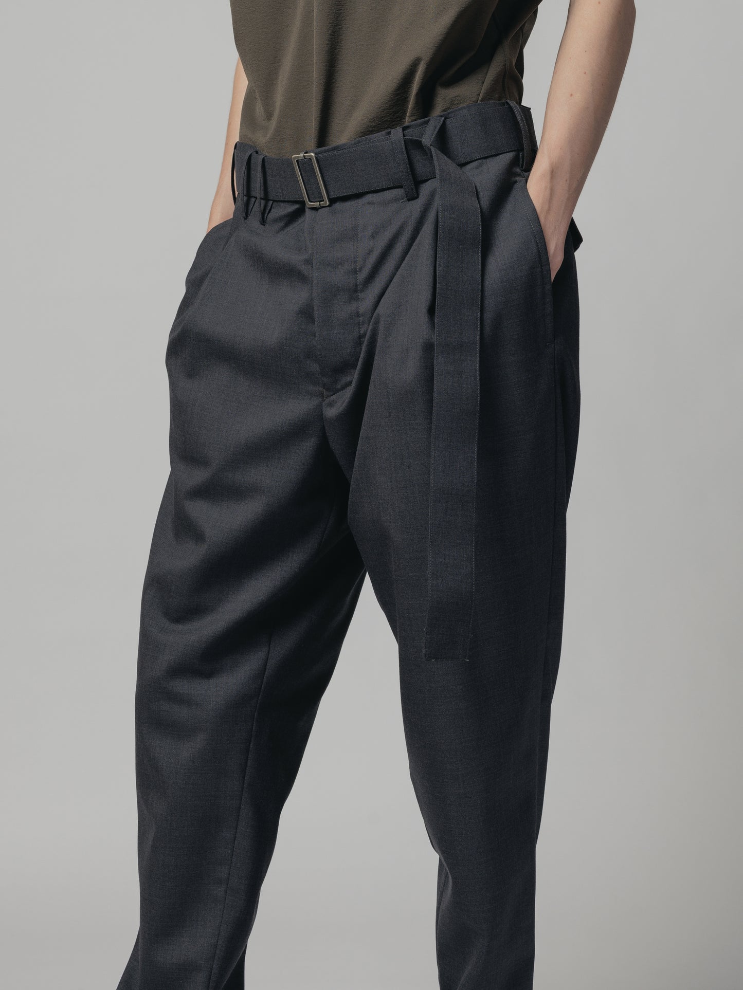 
                  
                    GRAY WOOL TROUSERS
                  
                
