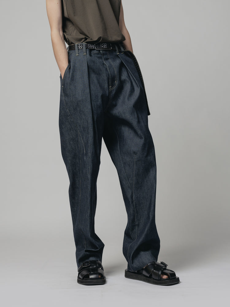 
                  
                    DENIM WIDE PANTS
                  
                