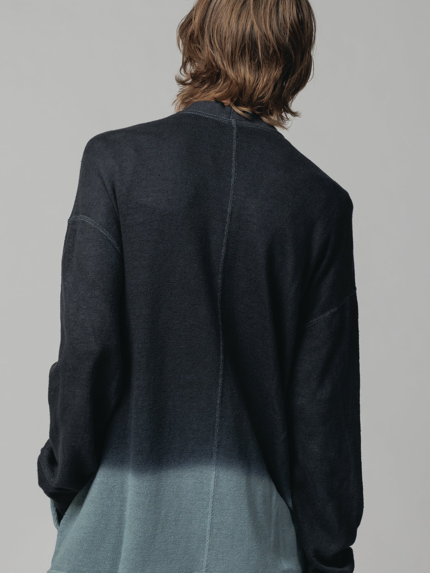 
                  
                    GRADATION DYE JERSEY CARDIGAN
                  
                