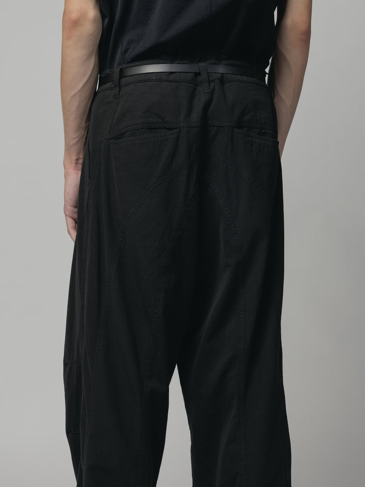 
                  
                    DRY COTTON WIDE TROUSERS
                  
                