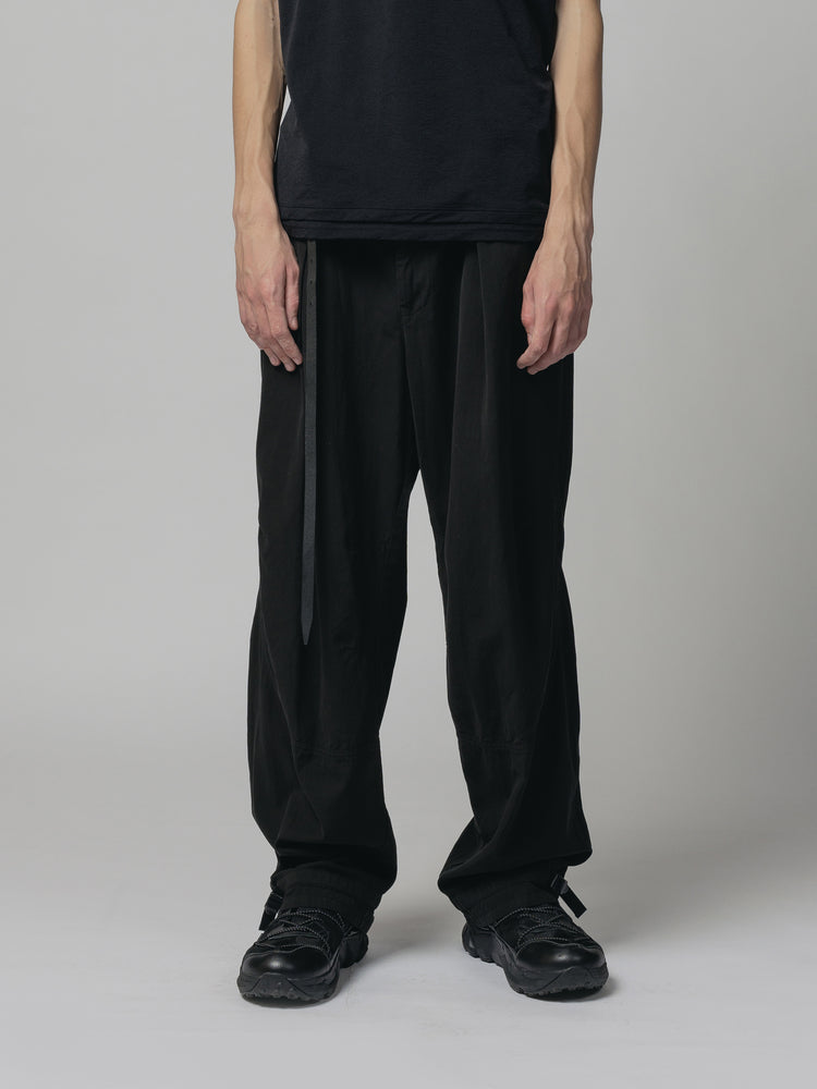 
                  
                    DRY COTTON WIDE TROUSERS
                  
                