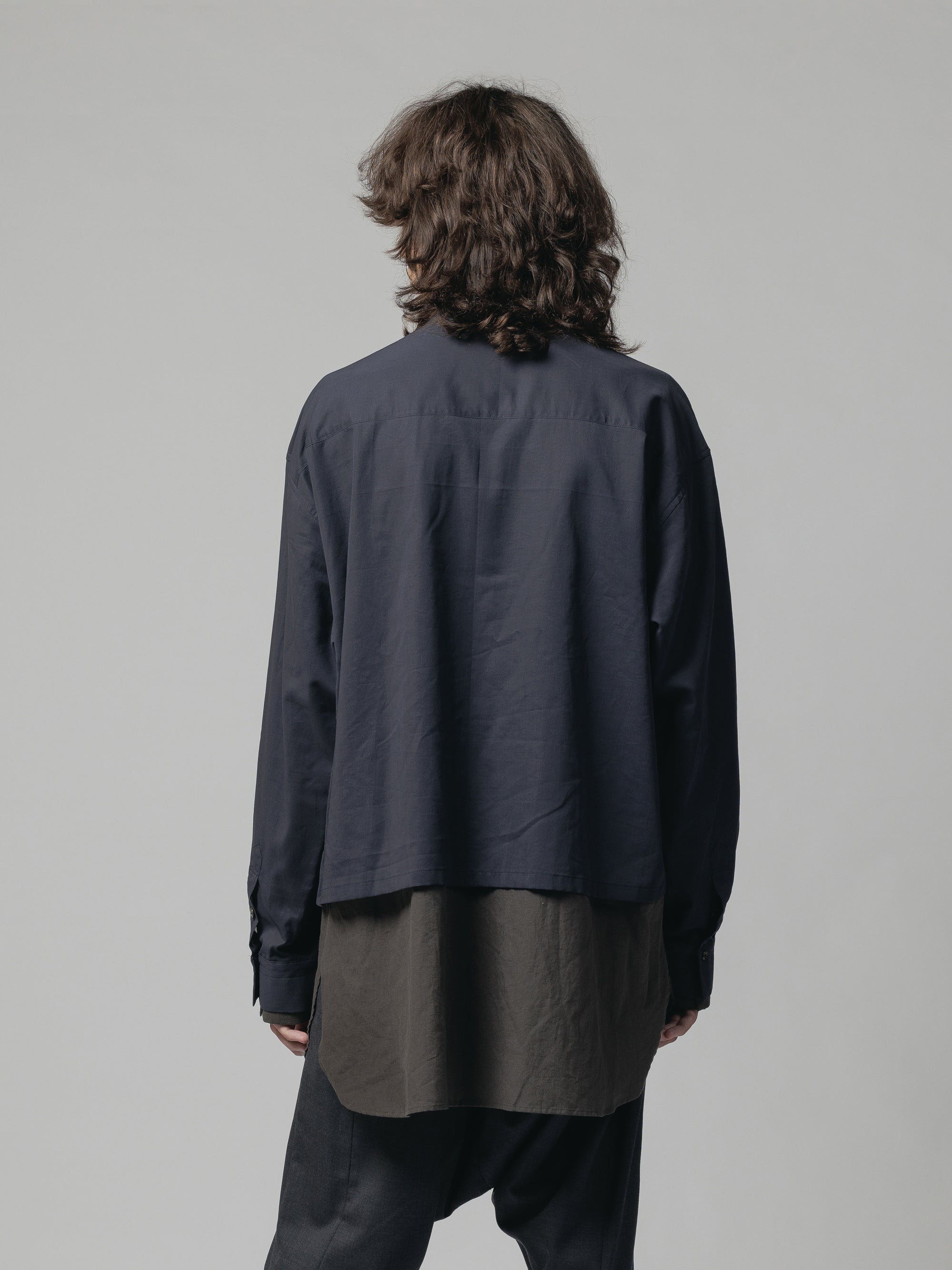 トップス The Viridi-anne Cotton Asymmetry Layered THE VIRIDI-ANNE（ザ ヴィリディアン） TVA 24SS COTTON/LINEN