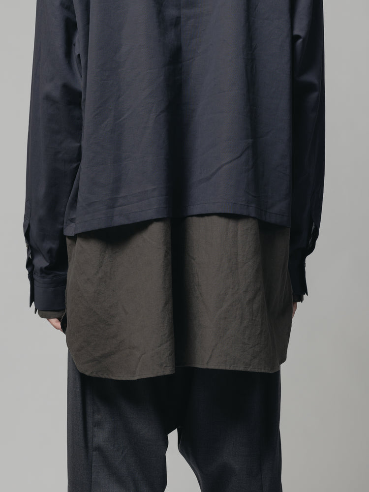 
                  
                    COTTON/LINEN LAYERD SHIRT
                  
                