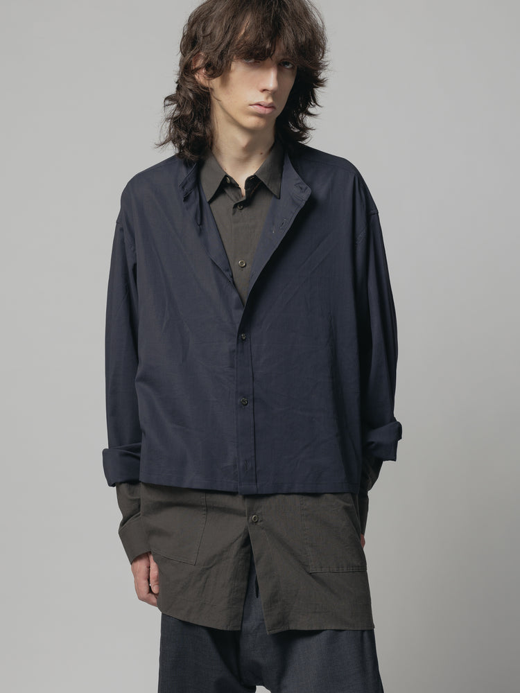 
                  
                    COTTON/LINEN LAYERD SHIRT
                  
                