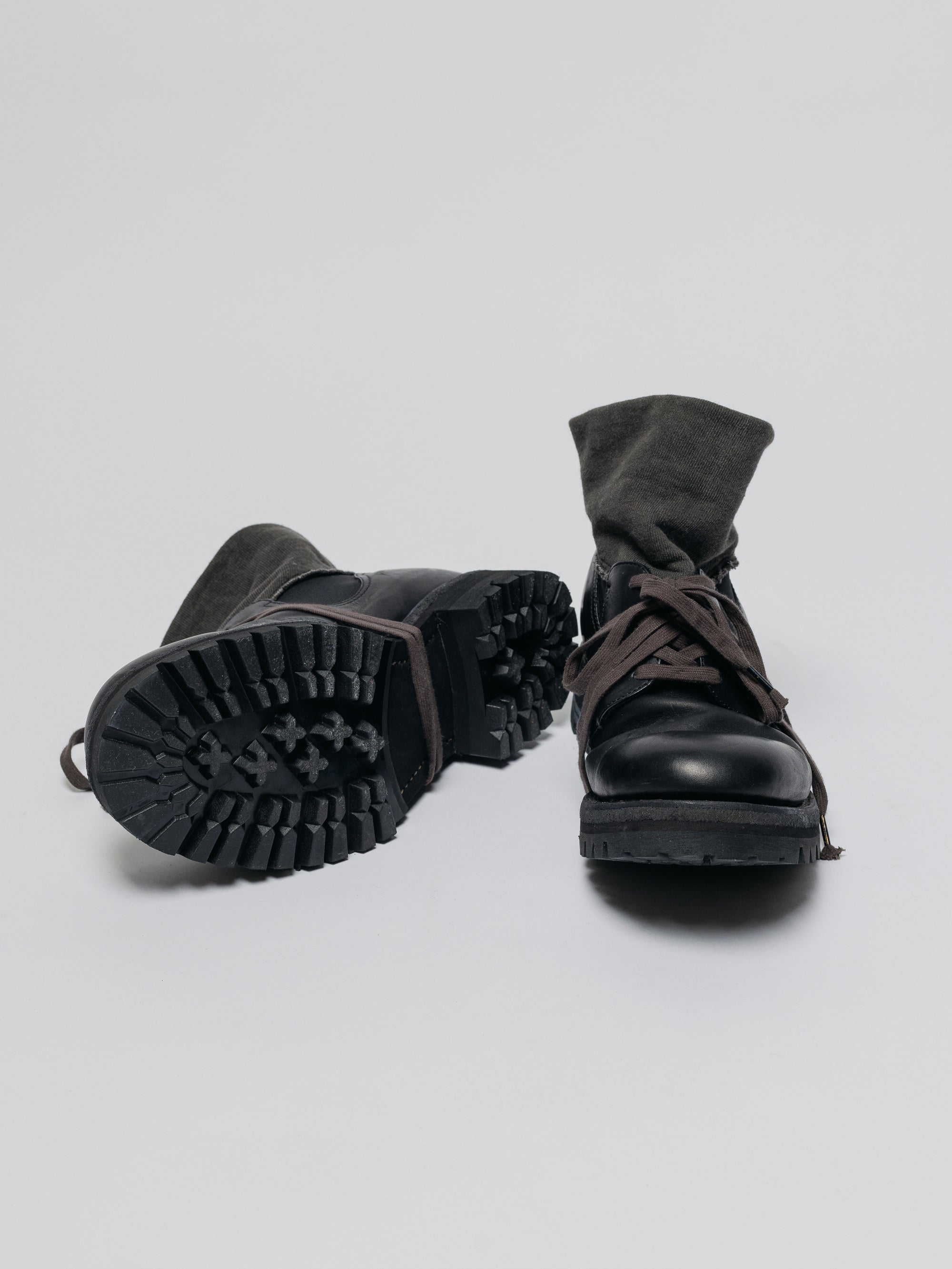 THE VIRIDI-ANNE TVA 23FW COTTON RIB DERBY SHOES – The Viridi-anne