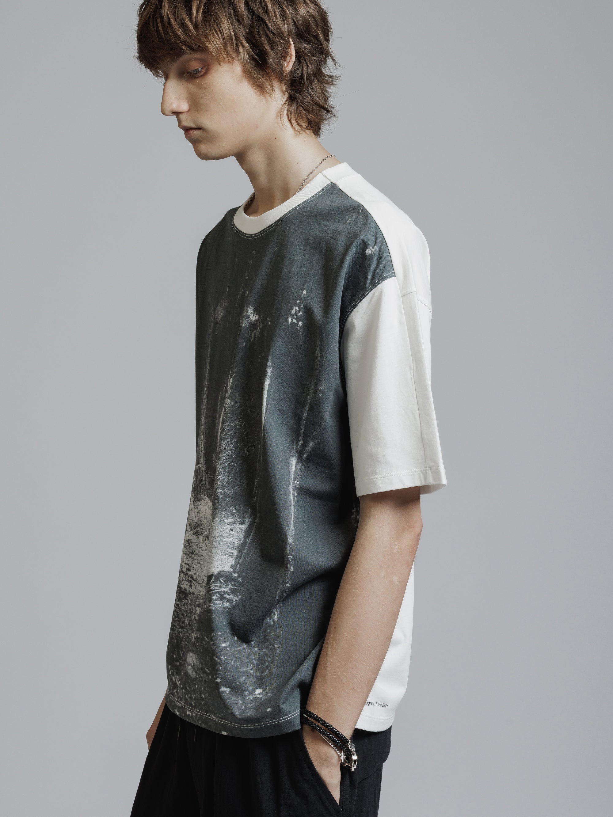 THE VIRIDI-ANNE（ザ ヴィリディアン） TVA 26SS PRINTED T-SHIRT