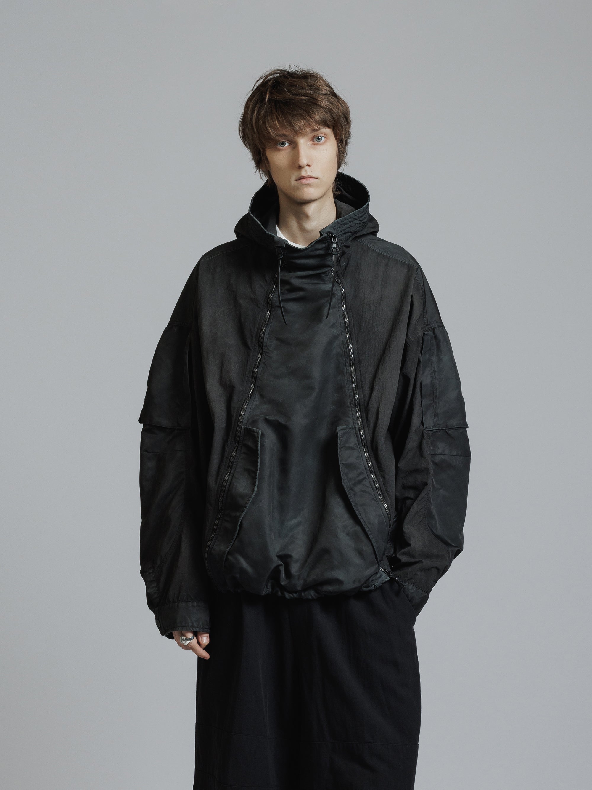 超希少品　美品　SCIENCE WORLD CLOTHING ジャケット THE VIRIDI-ANNE（ザ ヴィリディアン） TVA 26SS OBJECT DYED HOODED