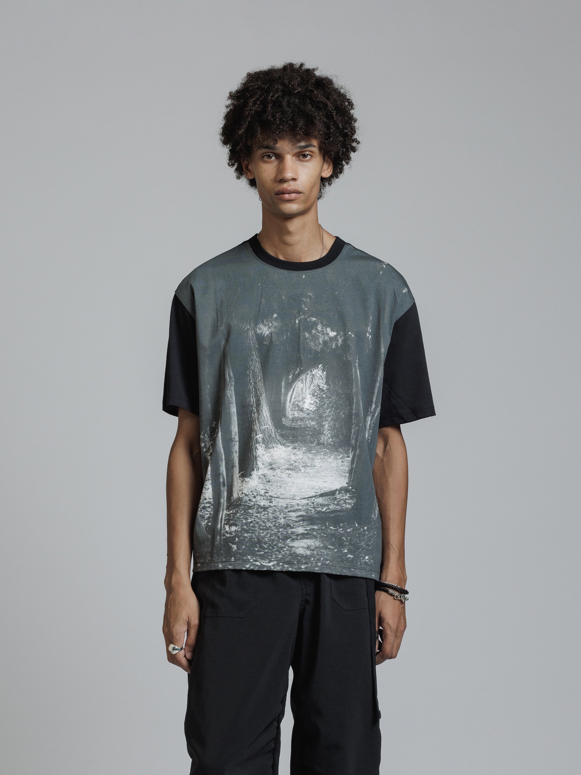 THE VIRIDI-ANNE（ザ ヴィリディアン） TVA 26SS PRINTED T-SHIRT