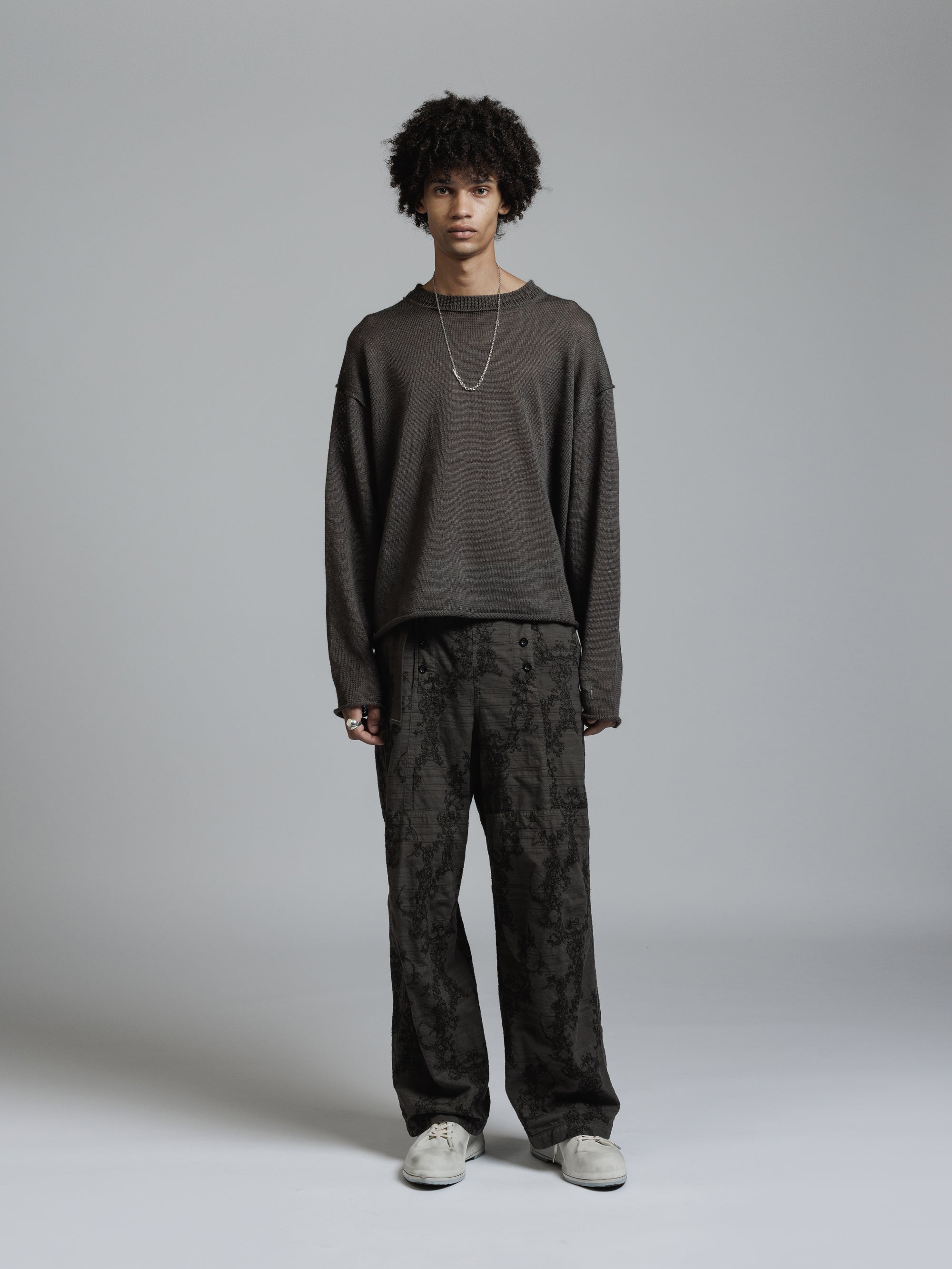 THE VIRIDI-ANNE（ザ ヴィリディアン） TVA 26SS LINEN PULLOVER