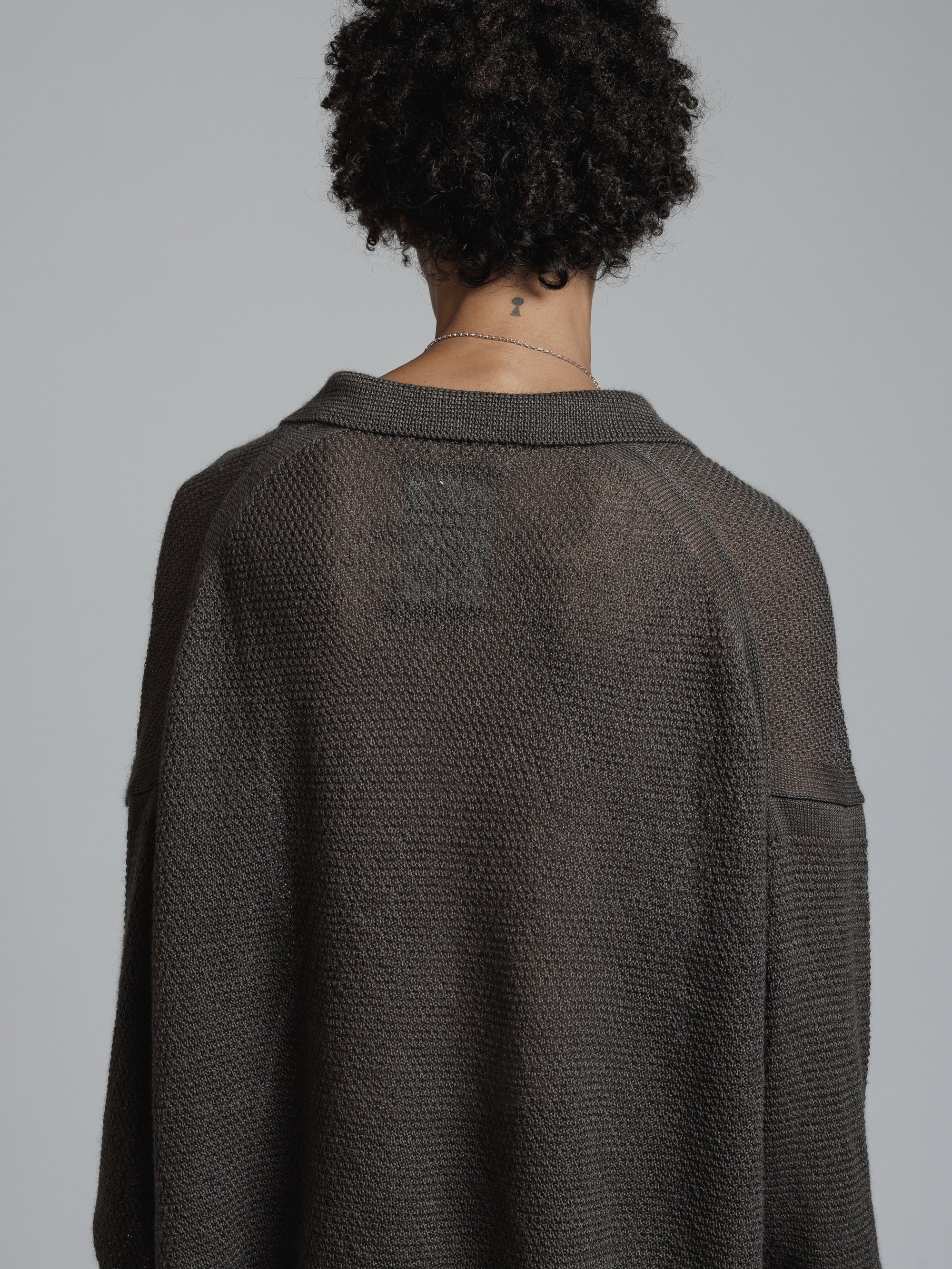 THE VIRIDI-ANNE（ザ ヴィリディアン） TVA 26SS LINEN SKIPPER NECK
