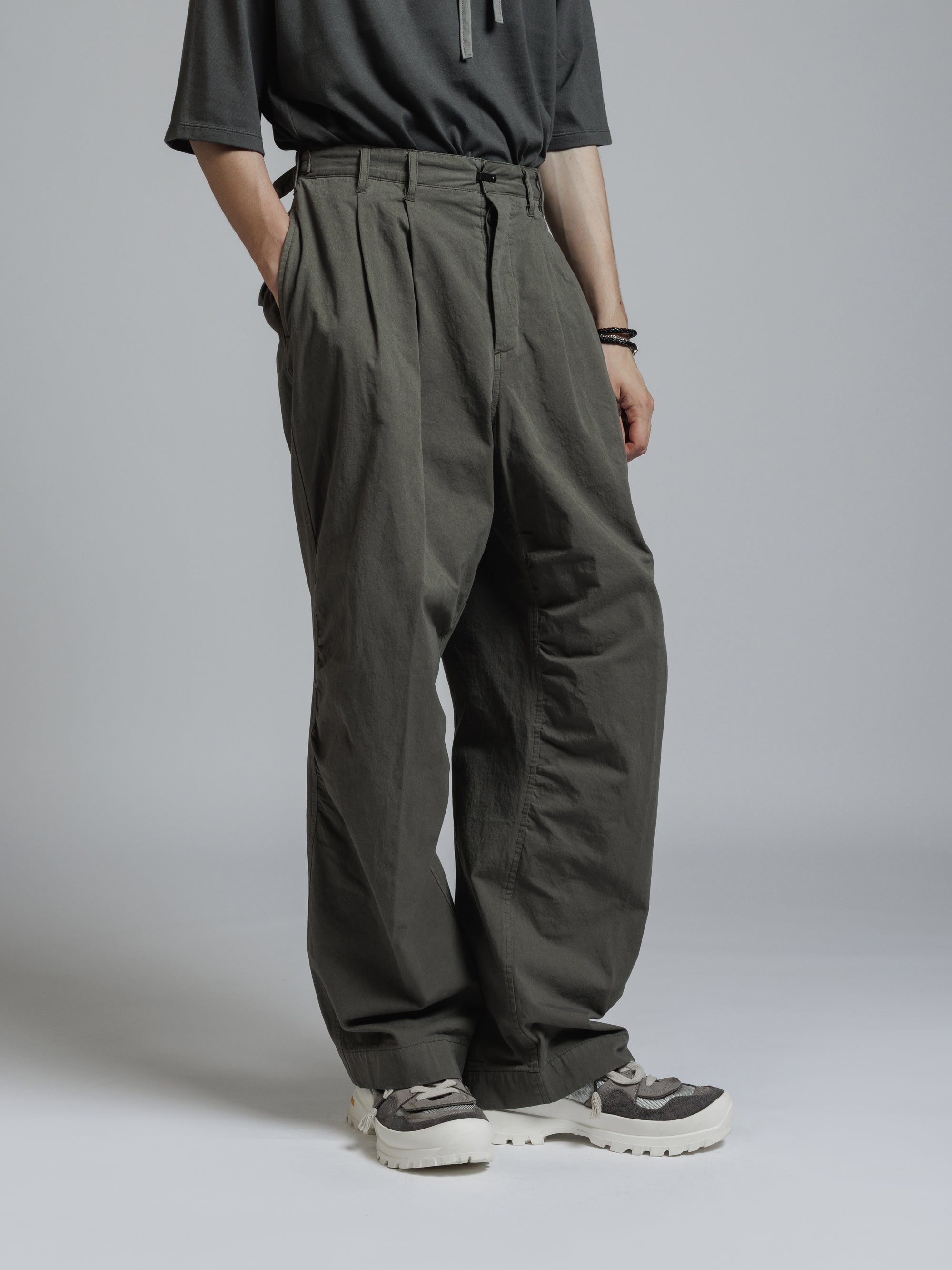 パンツ The viridi-anne wool sarouel pants2015aw The Viridi-anne - 《ラスト1点!!》Schoeller 3Layer Nylon Pants