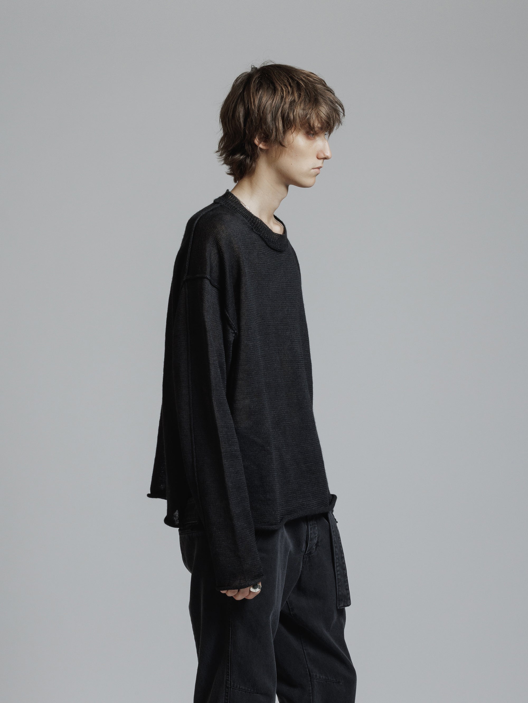 THE VIRIDI-ANNE（ザ ヴィリディアン） TVA 26SS LINEN PULLOVER