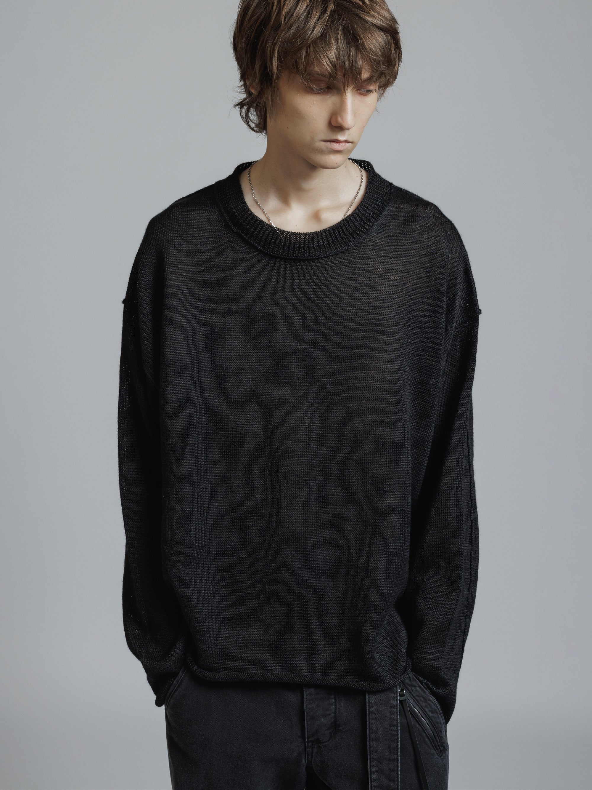 THE VIRIDI-ANNE（ザ ヴィリディアン） TVA 26SS LINEN PULLOVER