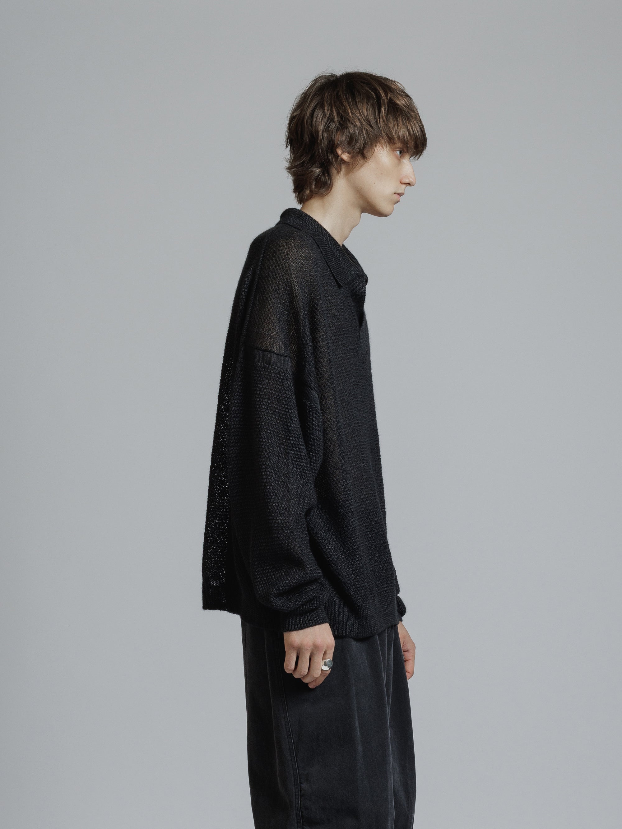 THE VIRIDI-ANNE（ザ ヴィリディアン） TVA 26SS LINEN SKIPPER NECK