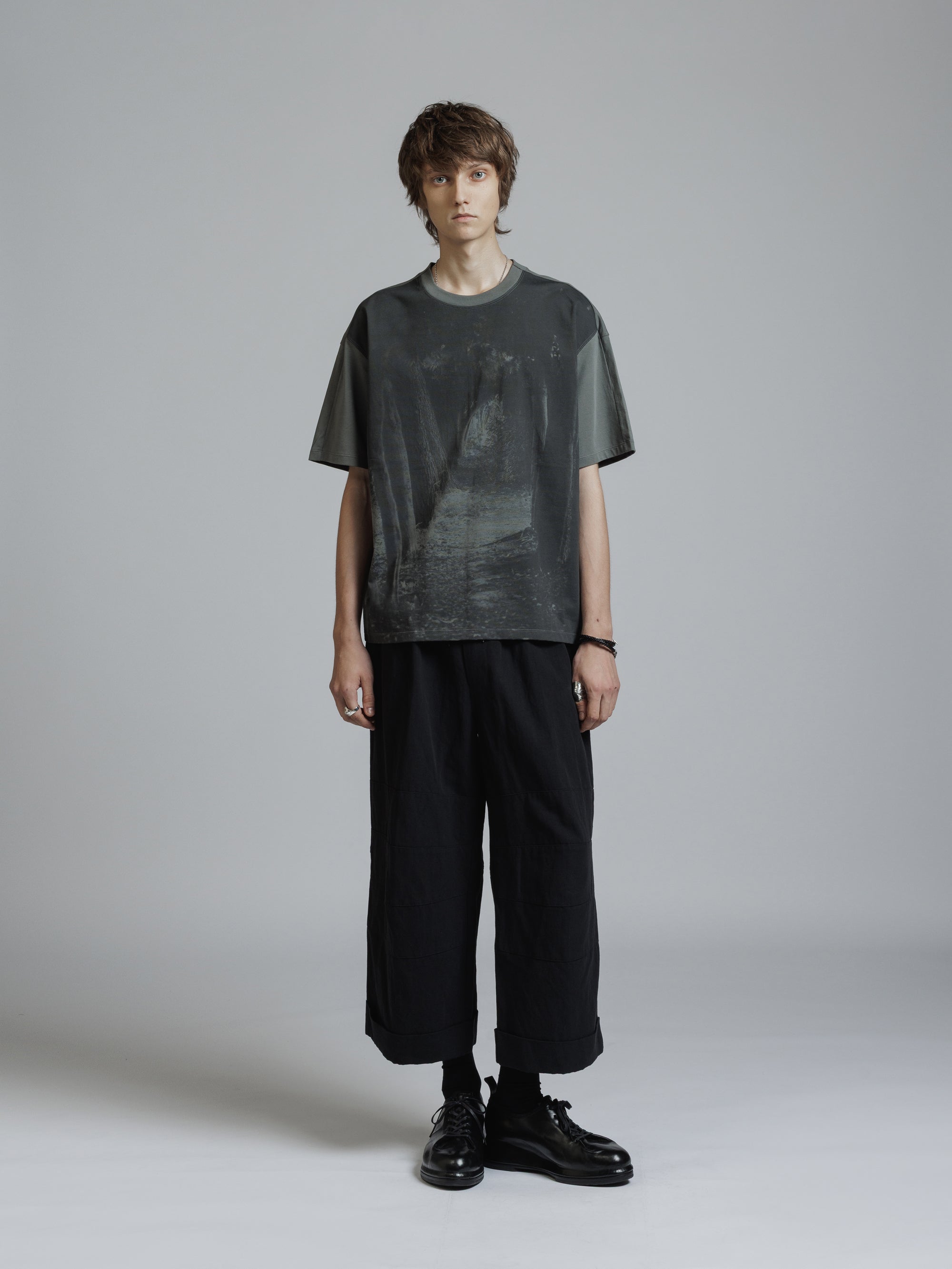THE VIRIDI-ANNE（ザ ヴィリディアン） TVA 26SS PRINTED T-SHIRT