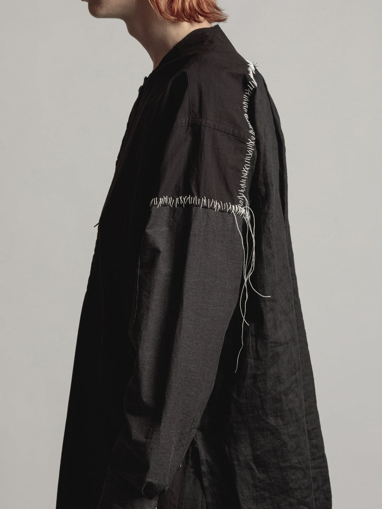 
                  
                    PULL-OVER EMBROIDERY SHIRT
                  
                
