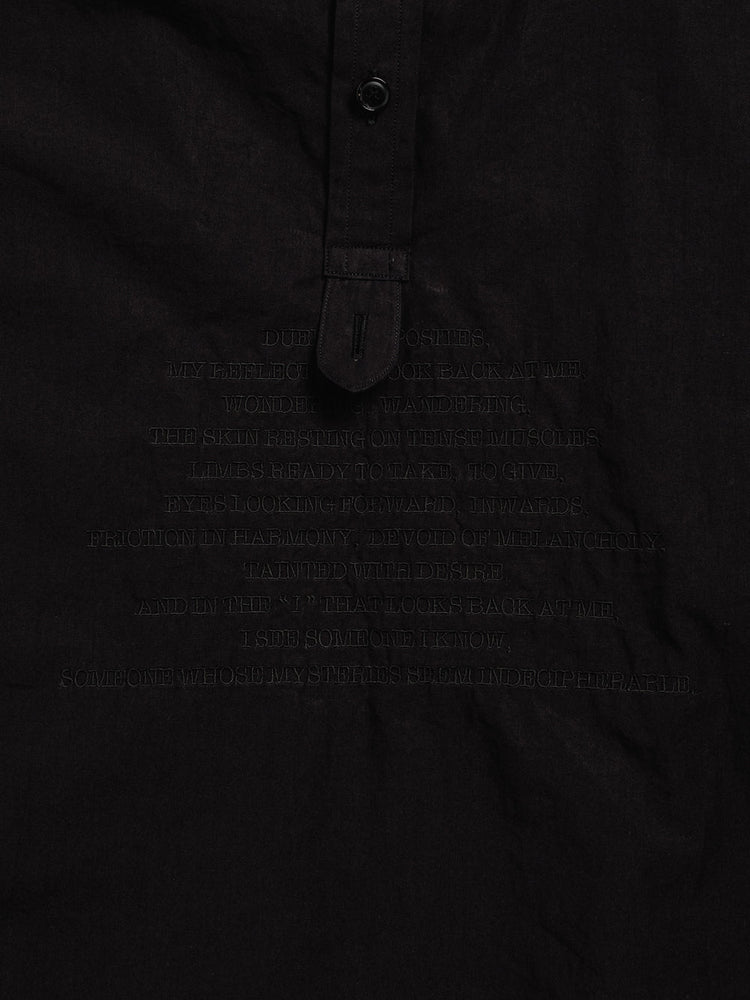 
                  
                    PULL-OVER EMBROIDERY SHIRT
                  
                