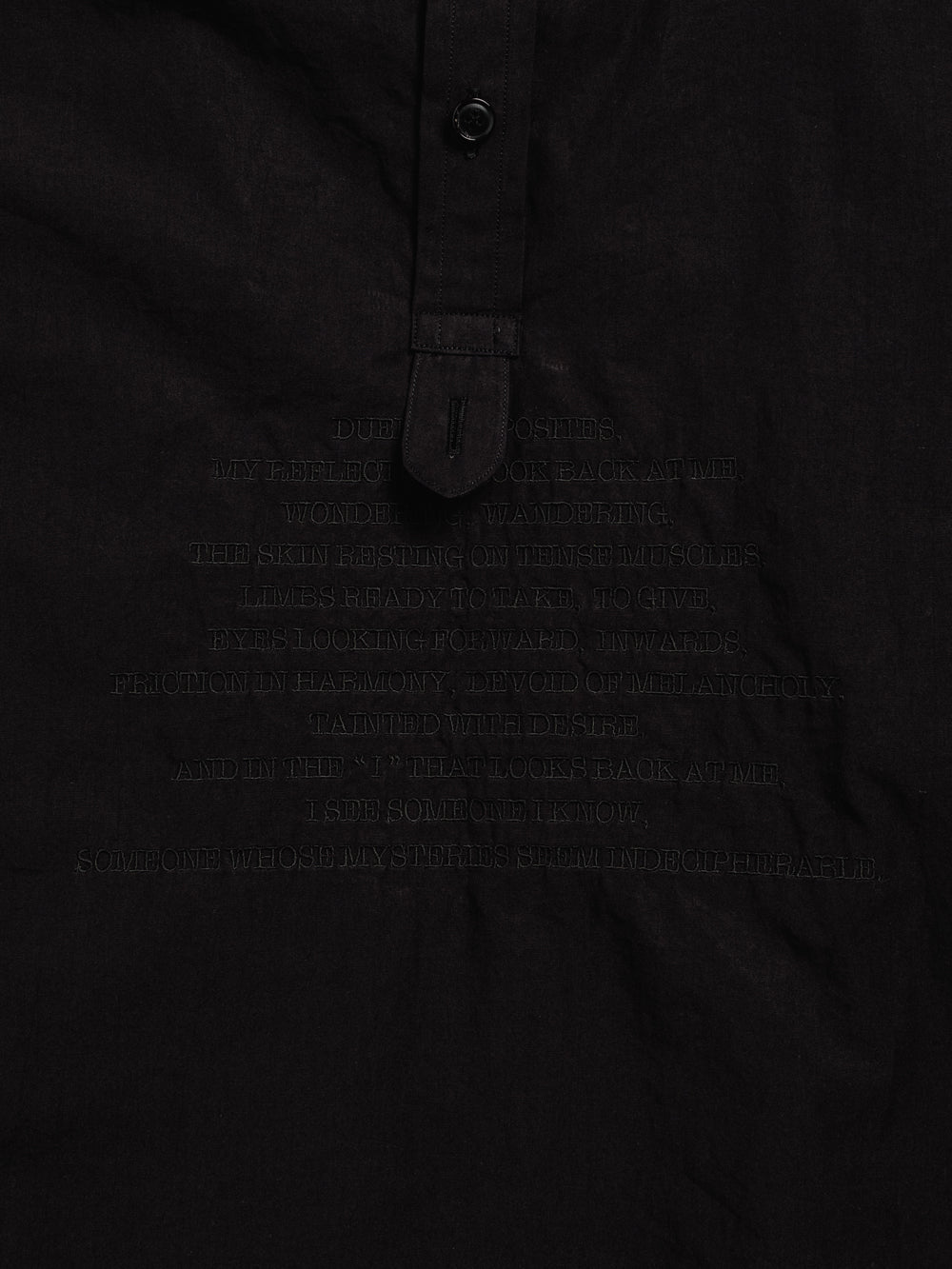 
                  
                    PULL-OVER EMBROIDERY SHIRT
                  
                