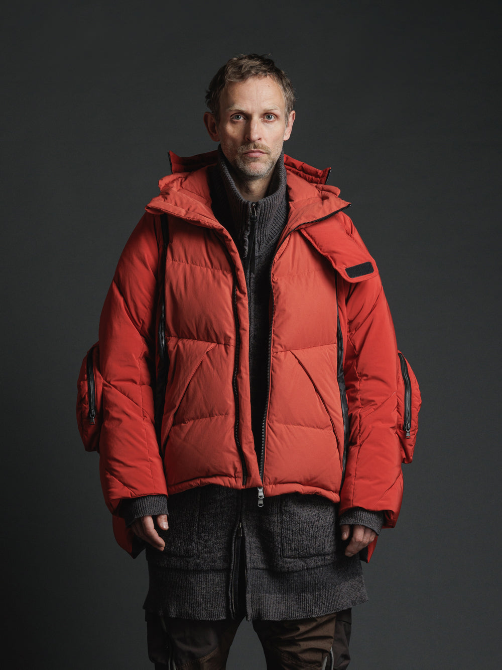 THE VIRIDI-ANNE（ザ ヴィリディアン） TVA 22AW HOODED DOWN JACKET 