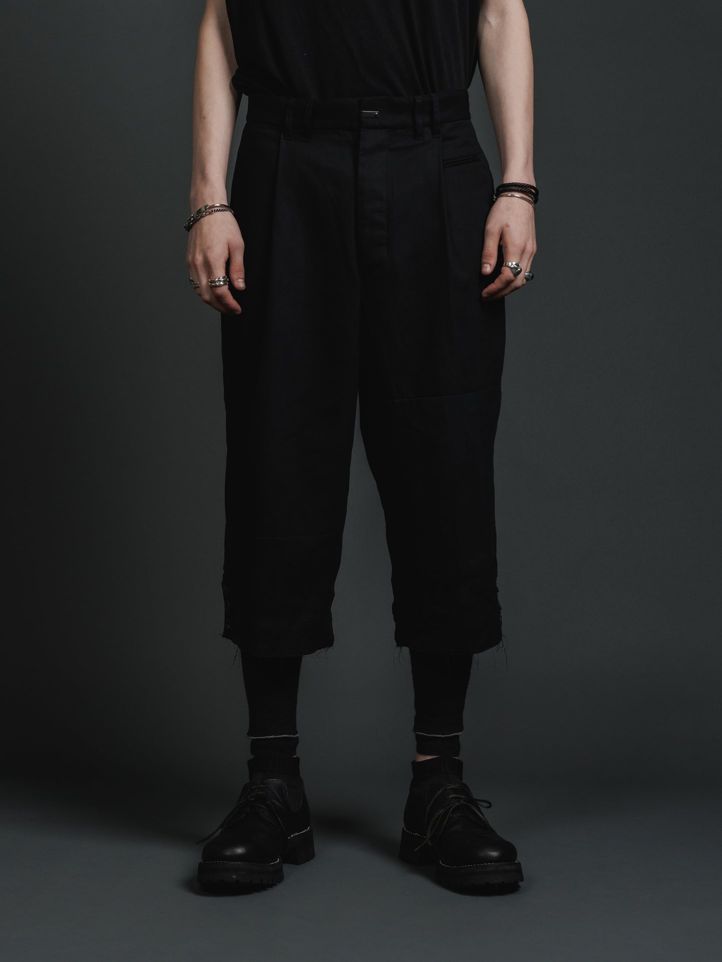 
                  
                    FRAGMENT WIDE CROPPED PANTS
                  
                