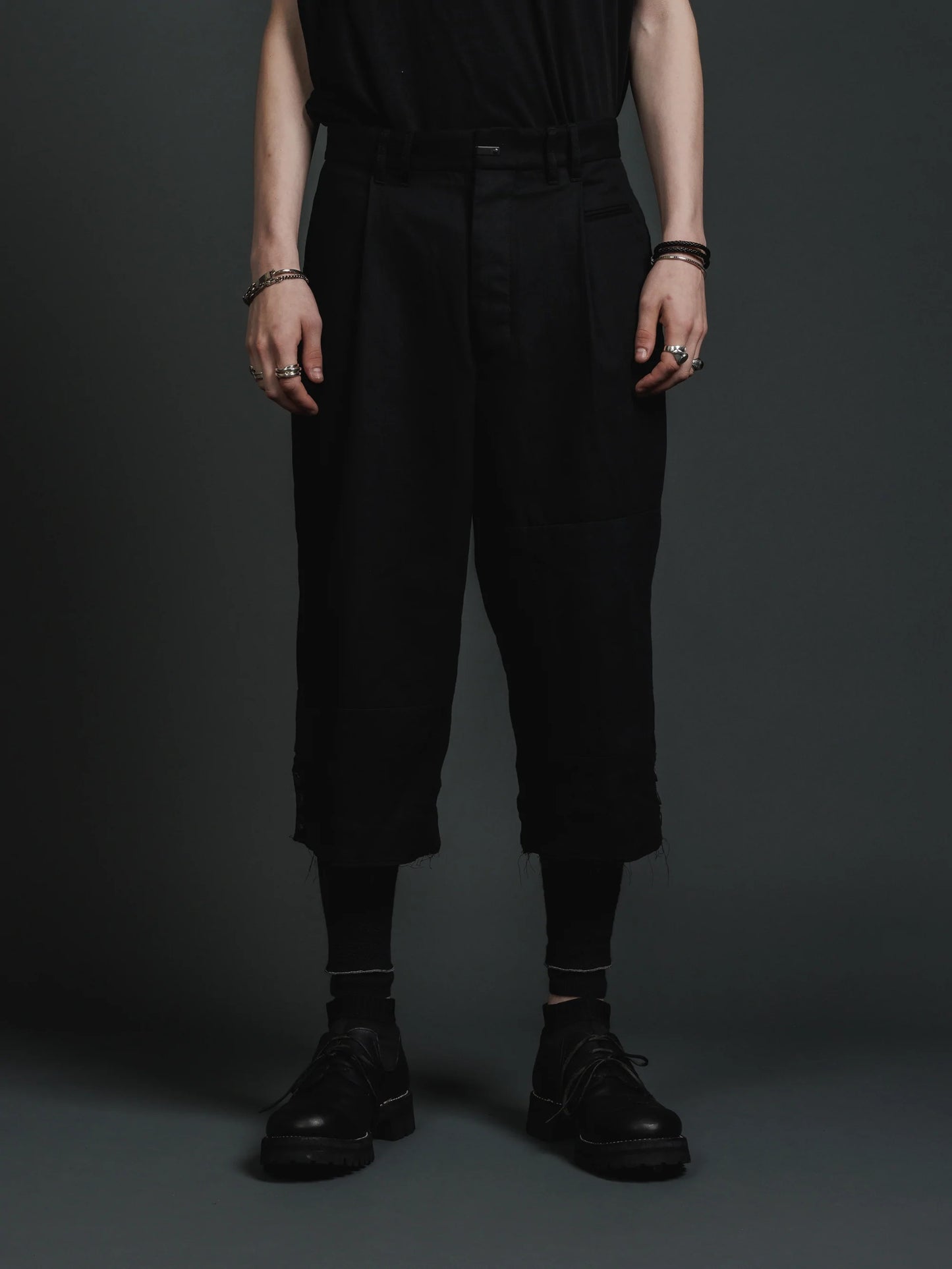 
                  
                    FRAGMENT WIDE CROPPED PANTS
                  
                