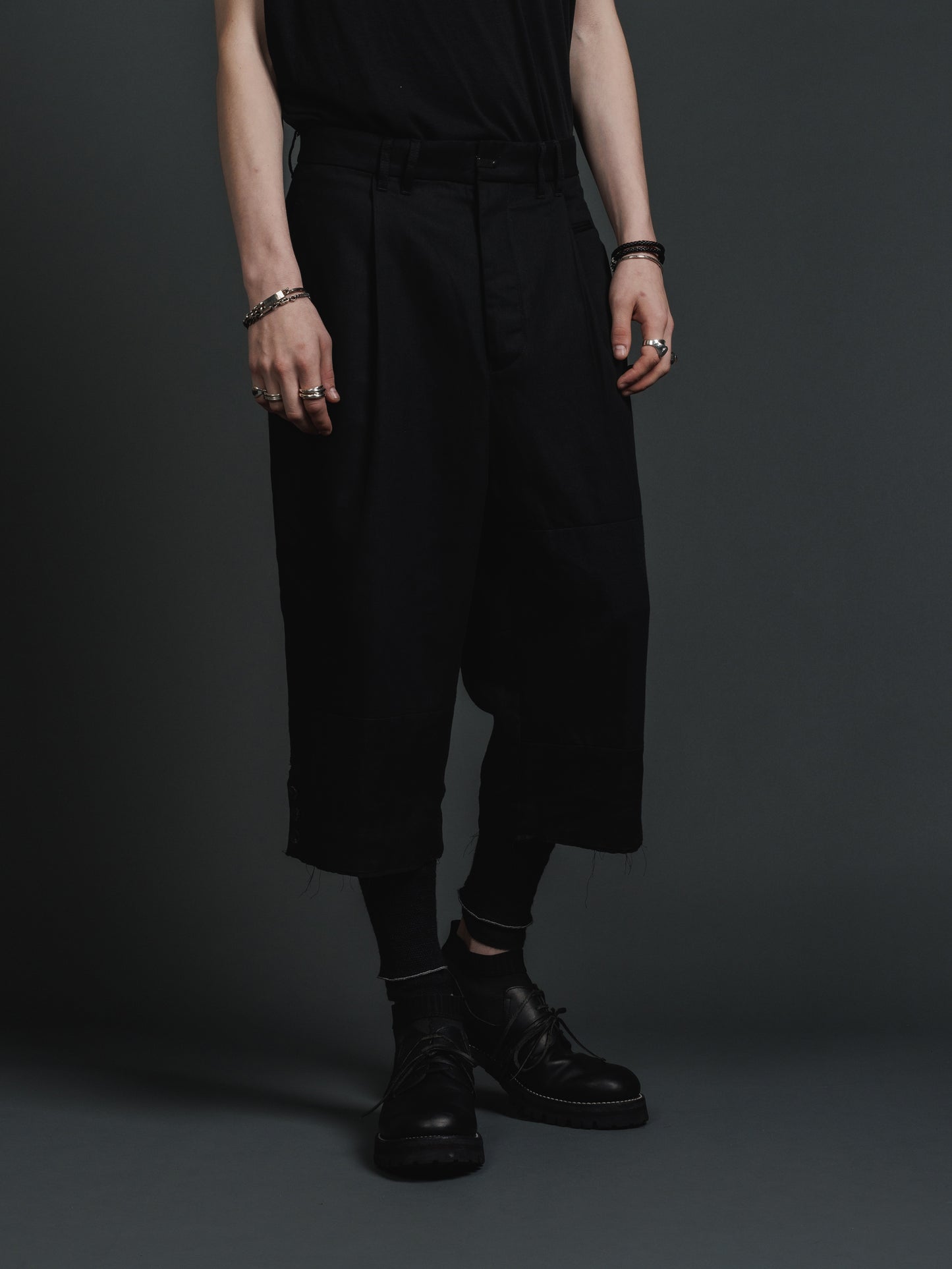 
                  
                    FRAGMENT WIDE CROPPED PANTS
                  
                