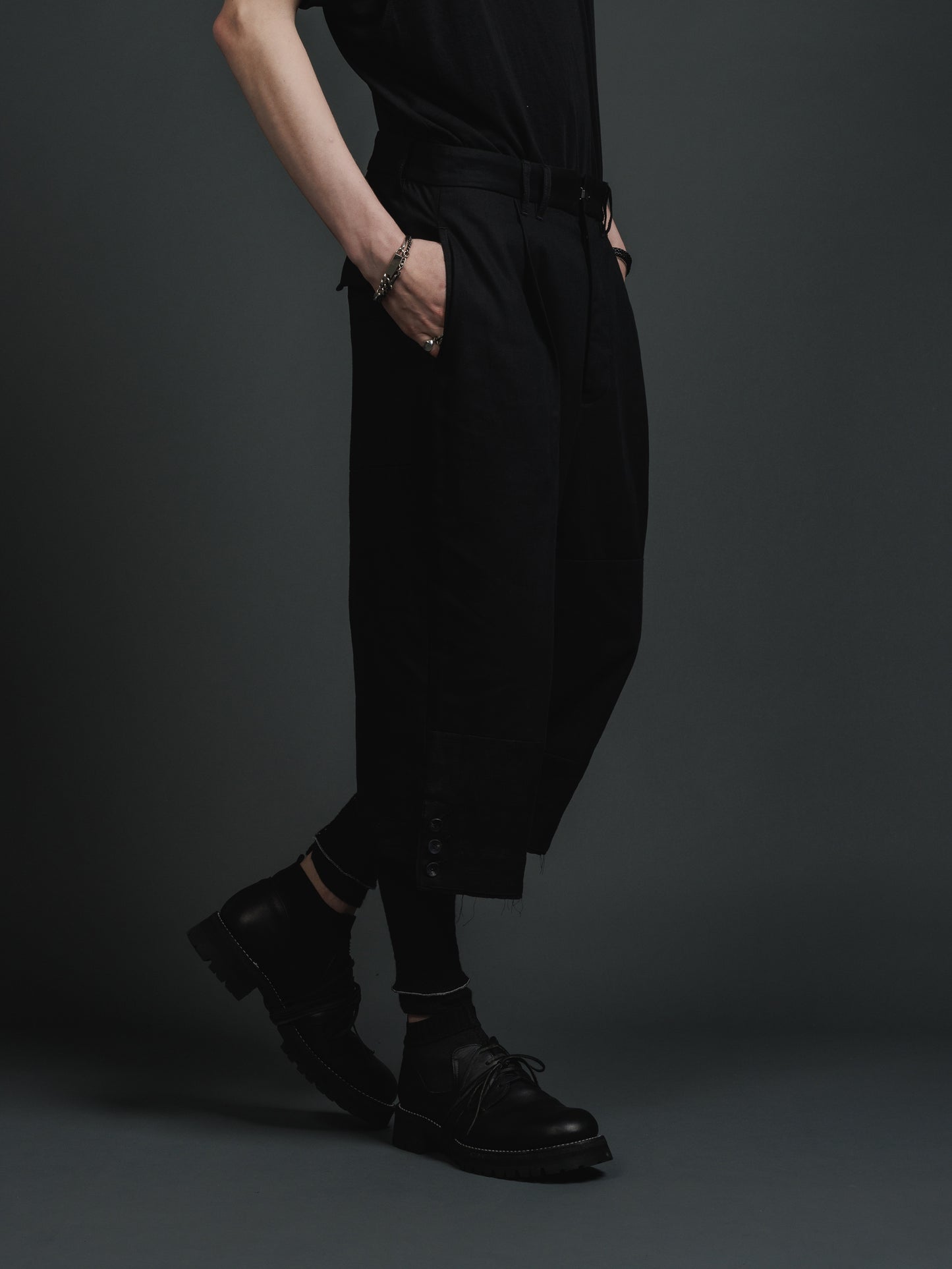 
                  
                    FRAGMENT WIDE CROPPED PANTS
                  
                