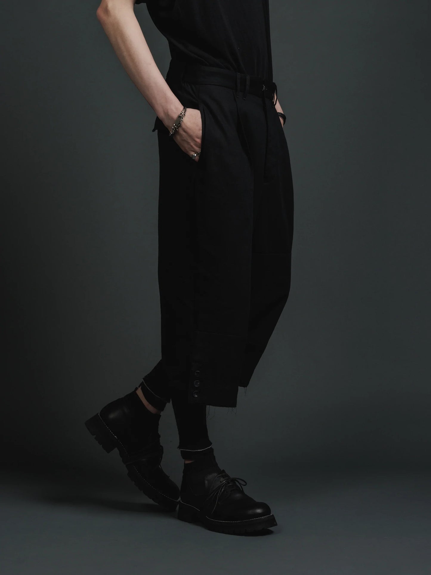 
                  
                    FRAGMENT WIDE CROPPED PANTS
                  
                