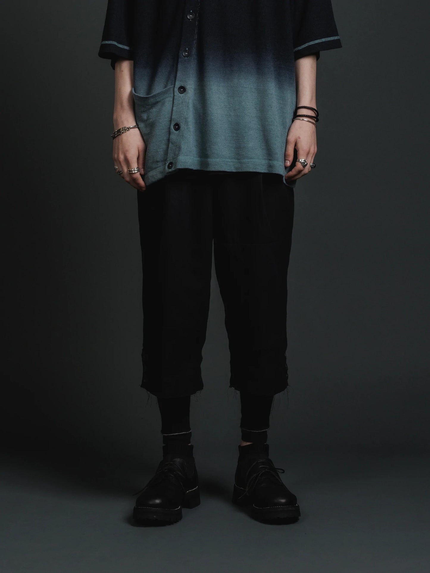 
                  
                    FRAGMENT WIDE CROPPED PANTS
                  
                