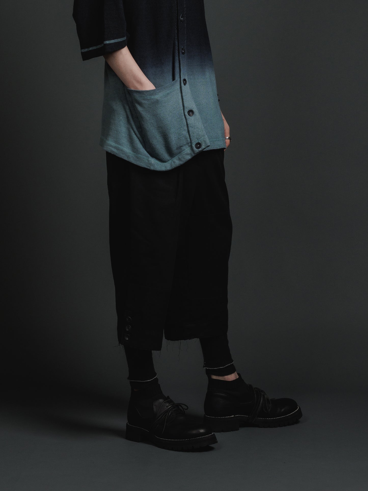 
                  
                    FRAGMENT WIDE CROPPED PANTS
                  
                