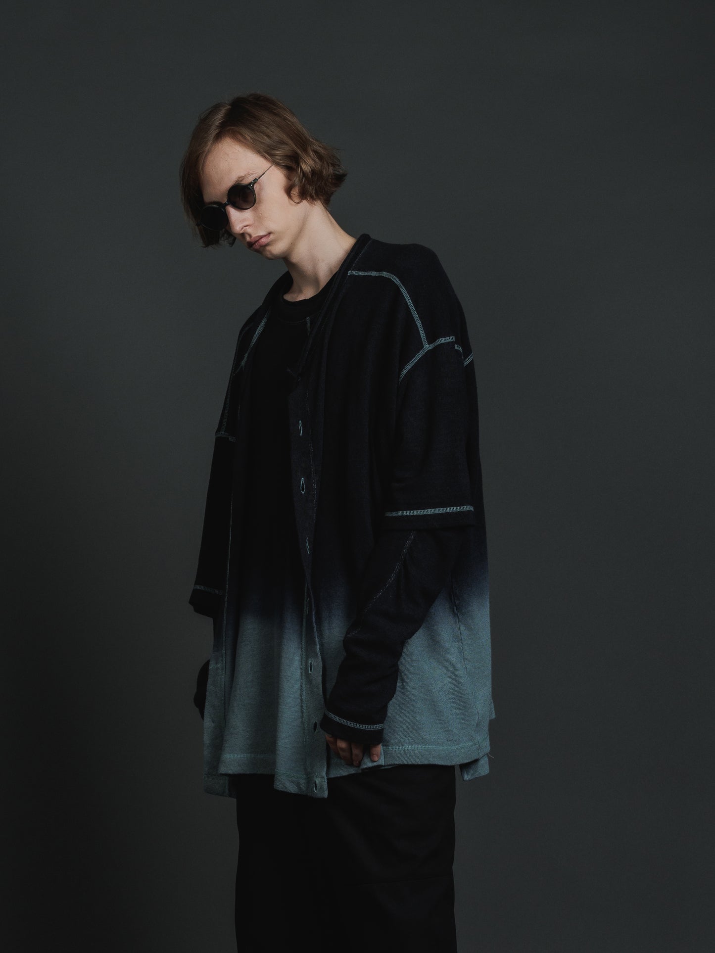 
                  
                    GRADATION DYE JERSEY DOLMAN SLEEVE T
                  
                