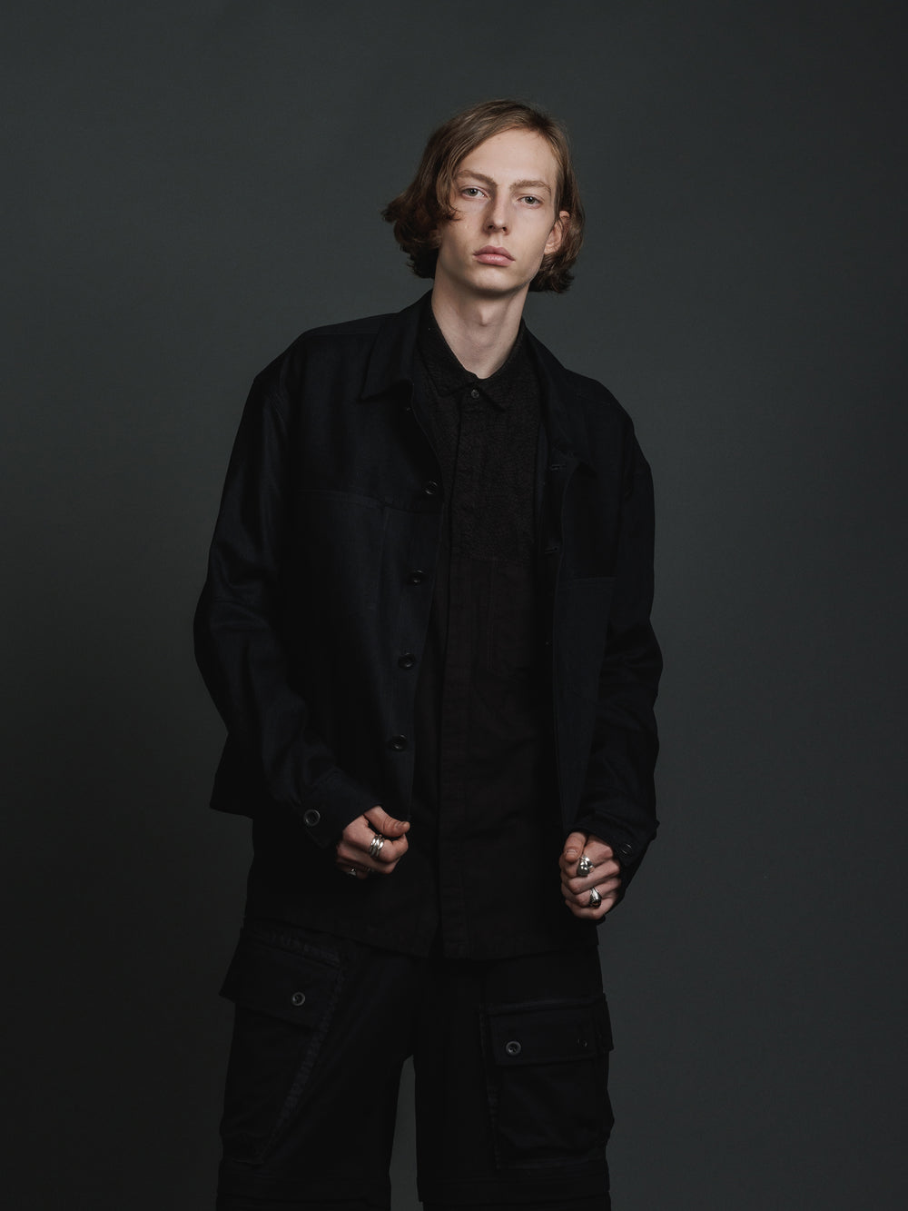 STRETCH DENIM JACKET