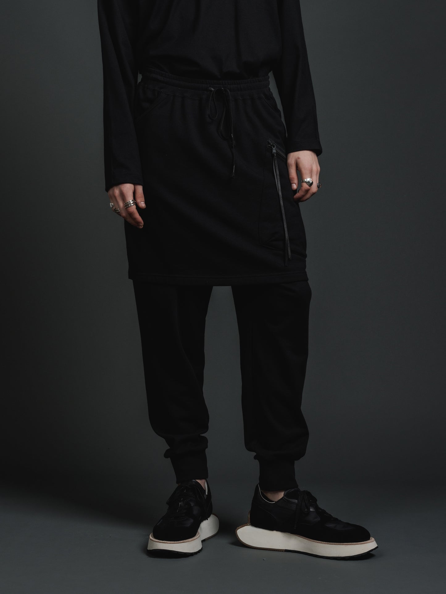 
                  
                    SWEAT SKIRT PANTS
                  
                