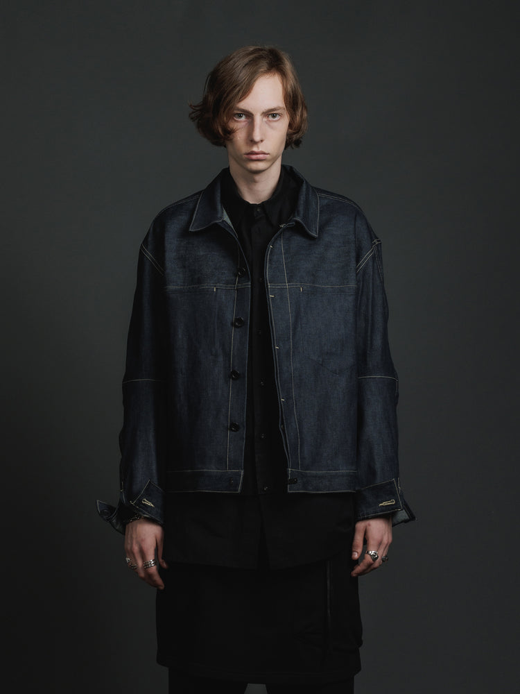
                  
                    STRETCH DENIM JACKET
                  
                