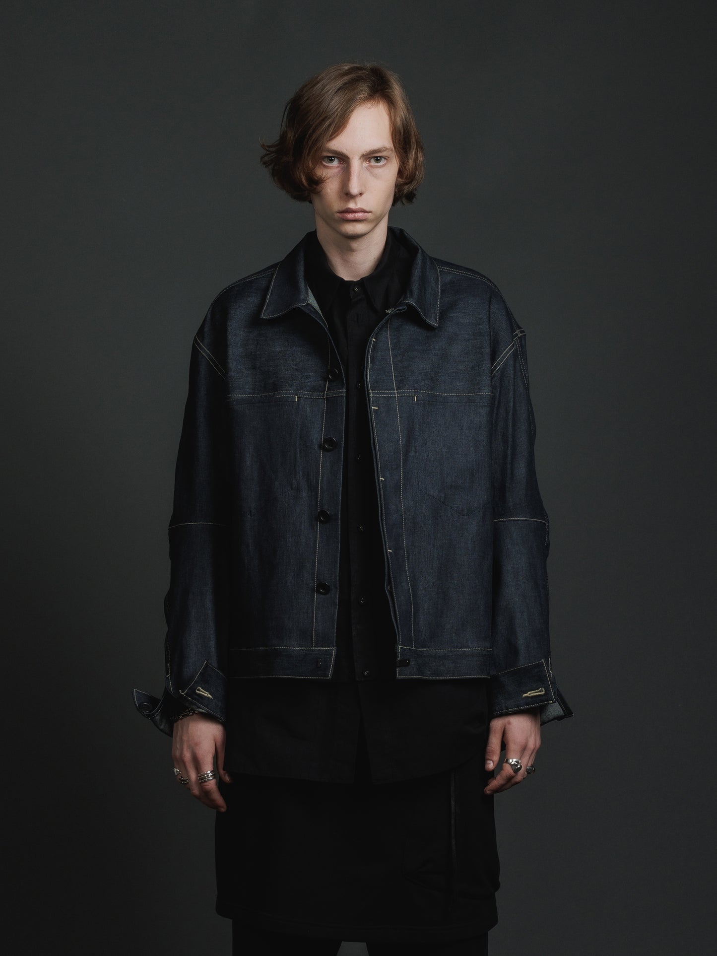 
                  
                    STRETCH DENIM JACKET
                  
                