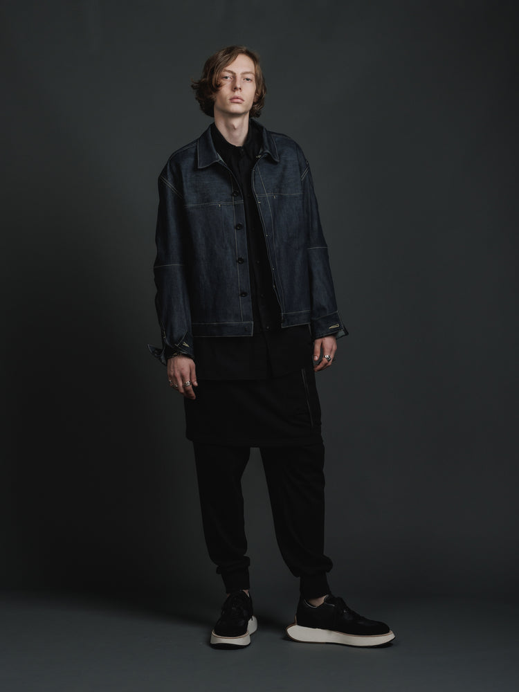 
                  
                    STRETCH DENIM JACKET
                  
                