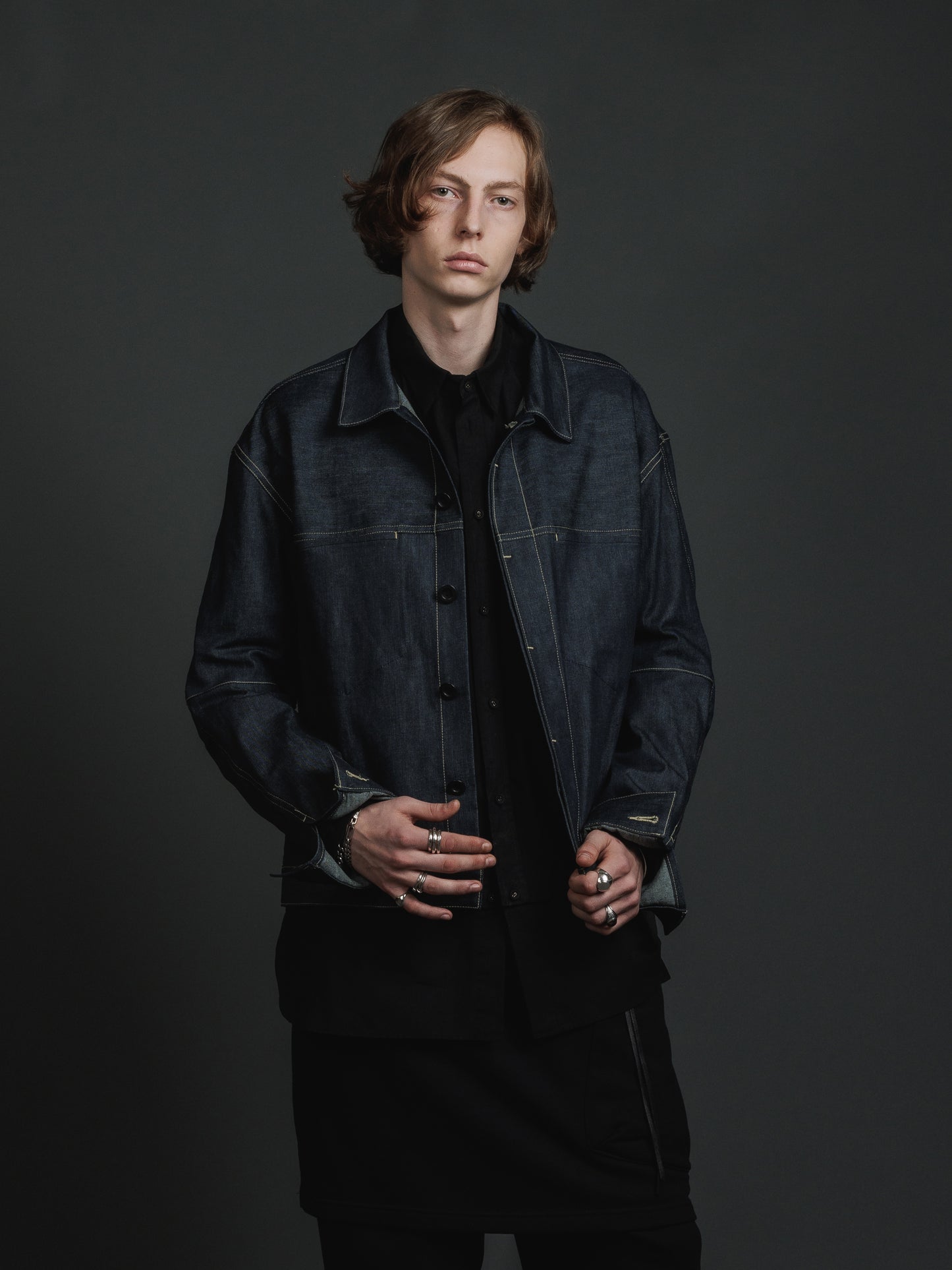 
                  
                    STRETCH DENIM JACKET
                  
                