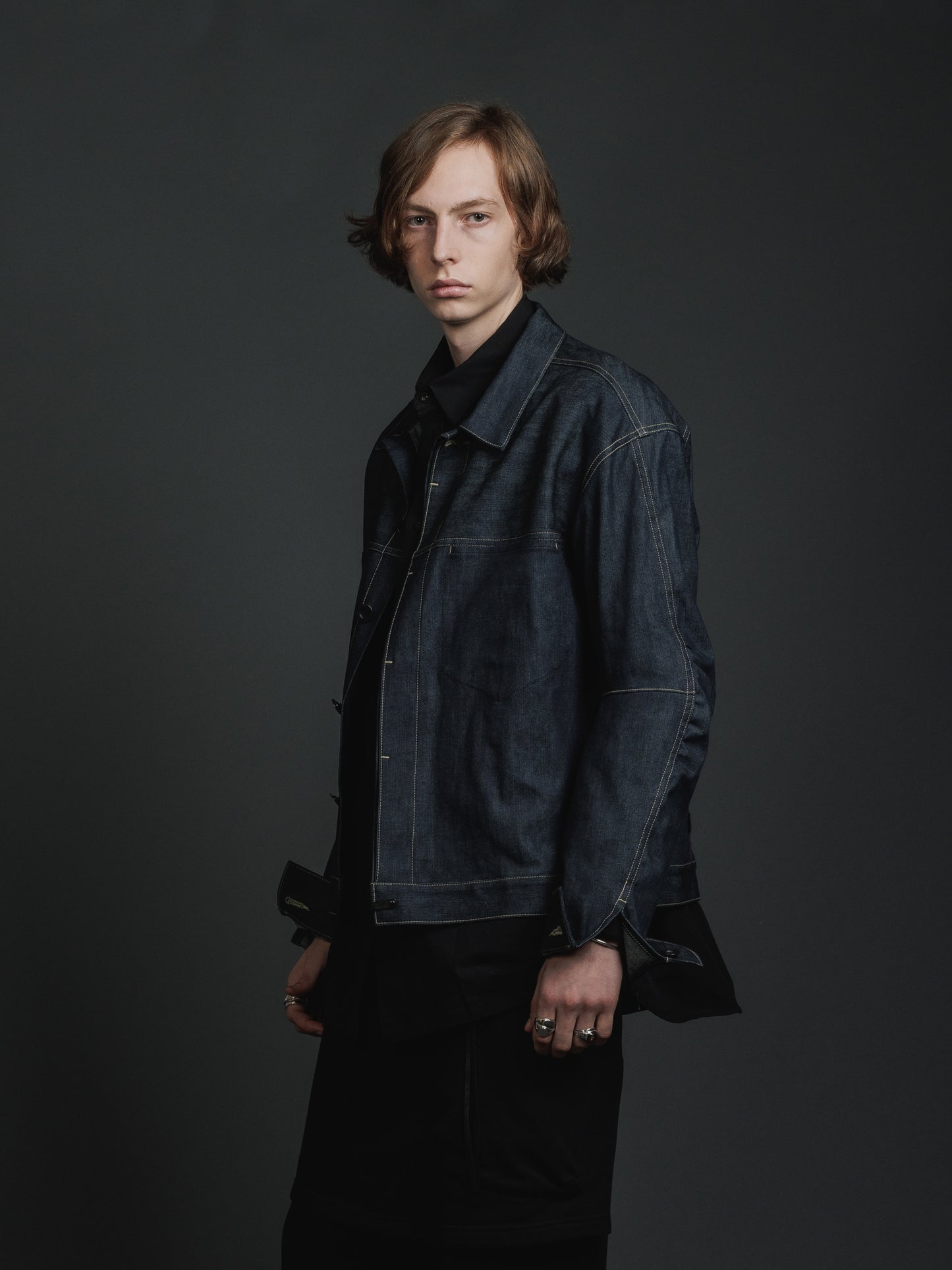
                  
                    STRETCH DENIM JACKET
                  
                