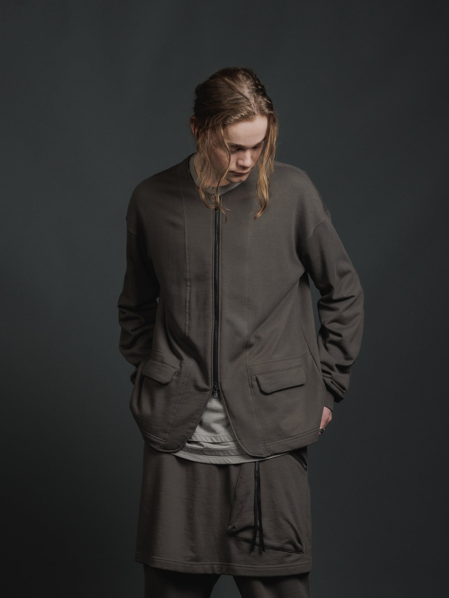 
                  
                    SWEAT ZIPUP JACKET
                  
                