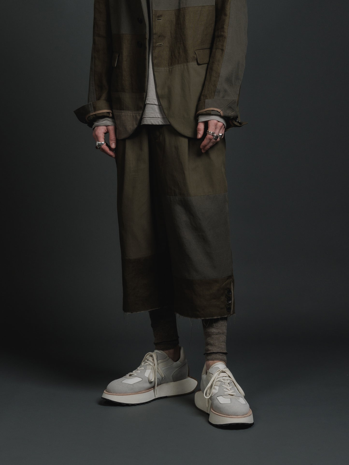 
                  
                    FRAGMENT WIDE CROPPED PANTS
                  
                