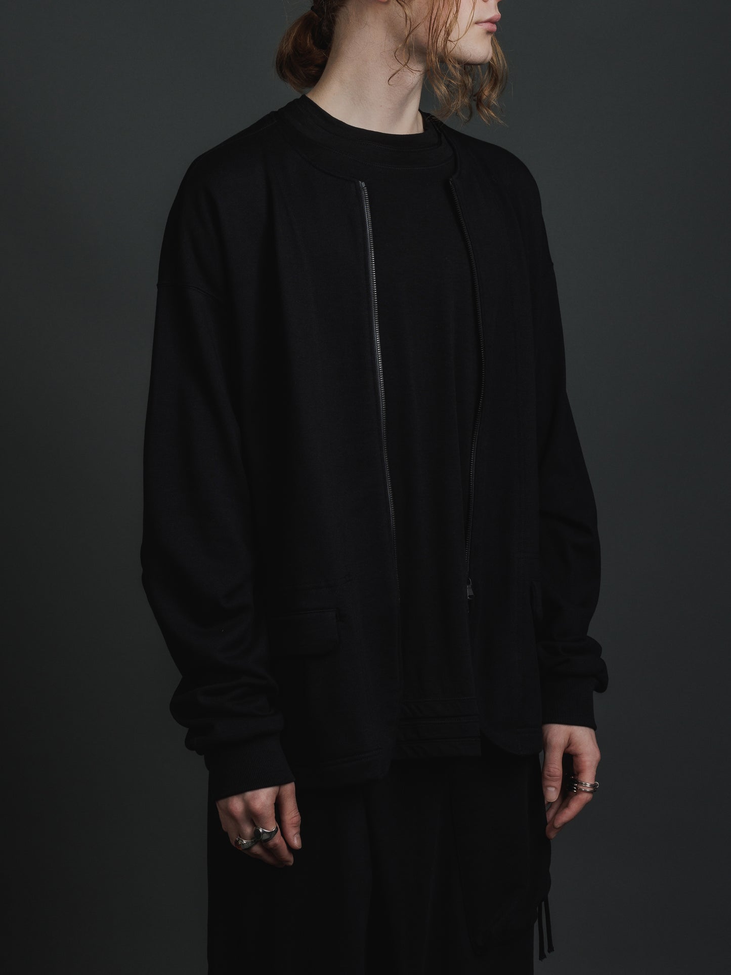 
                  
                    SWEAT ZIPUP JACKET
                  
                