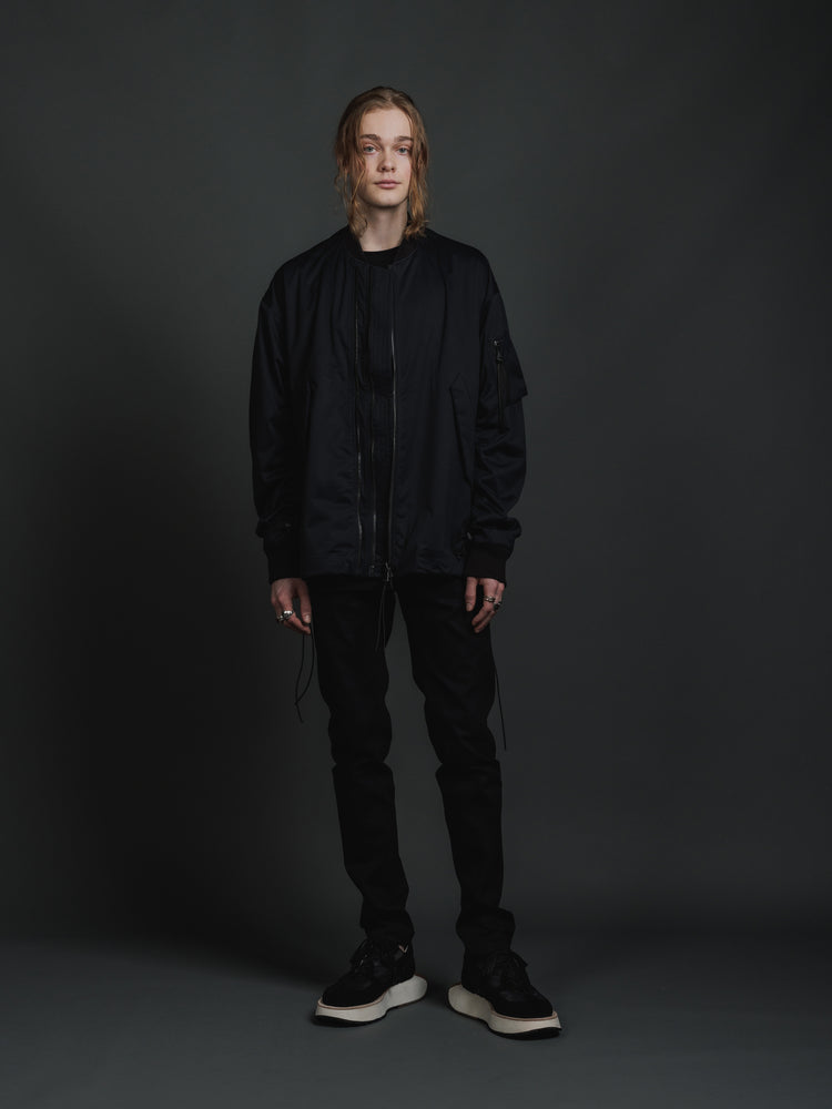 
                  
                    STRETCH DENIM SLIM PANTS
                  
                