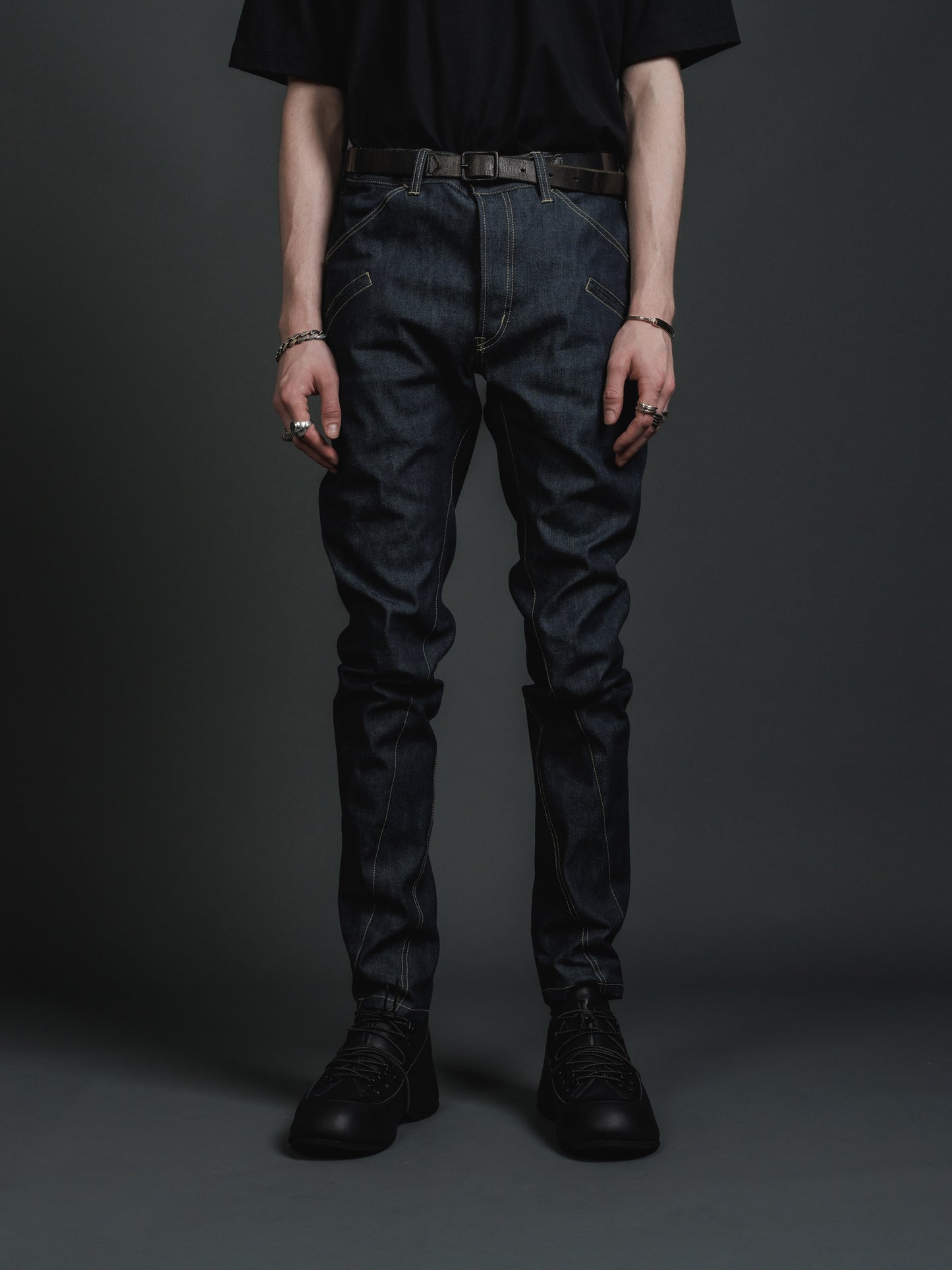 
                  
                    STRETCH DENIM SLIM PANTS
                  
                