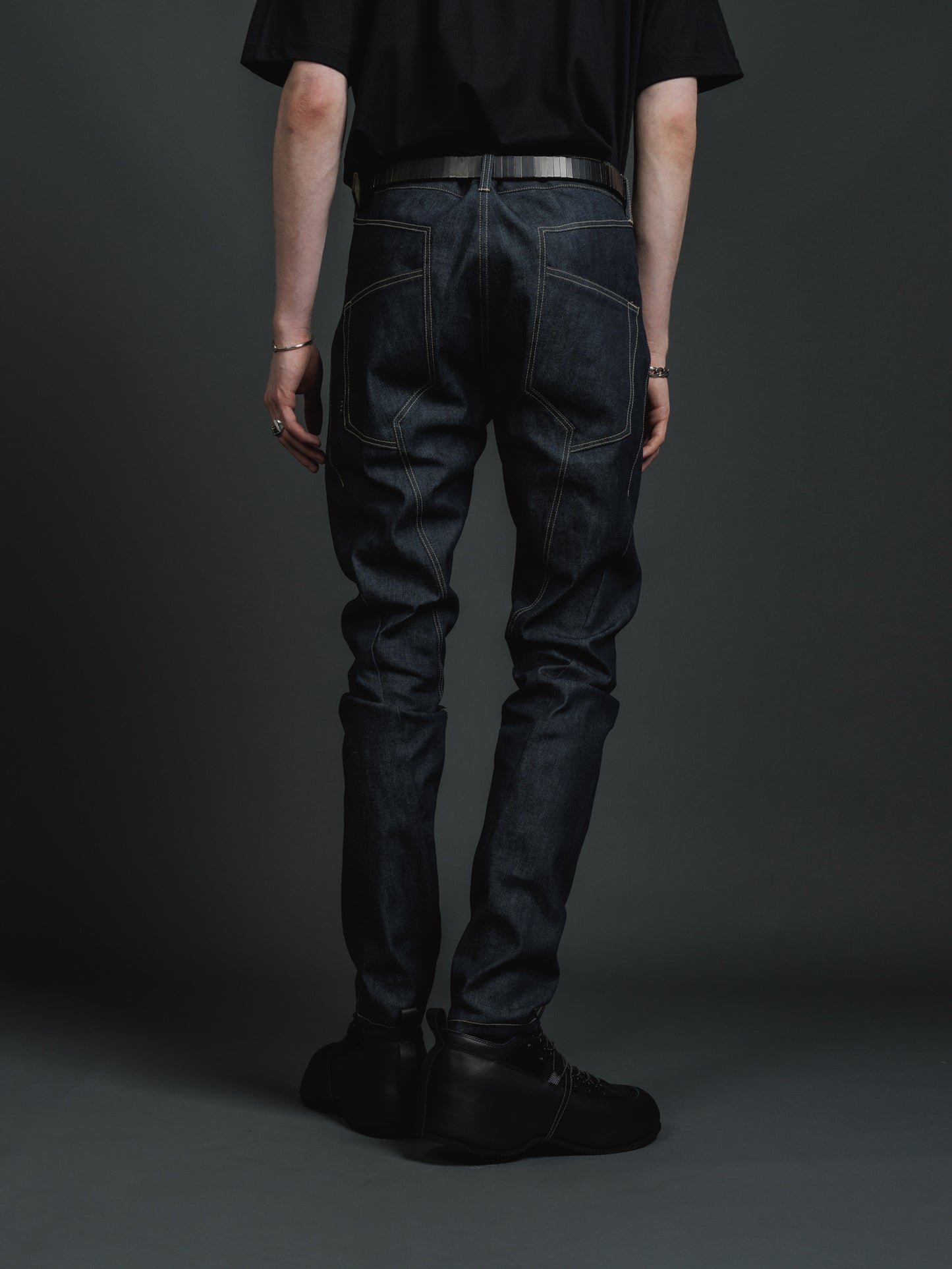 
                  
                    STRETCH DENIM SLIM PANTS
                  
                
