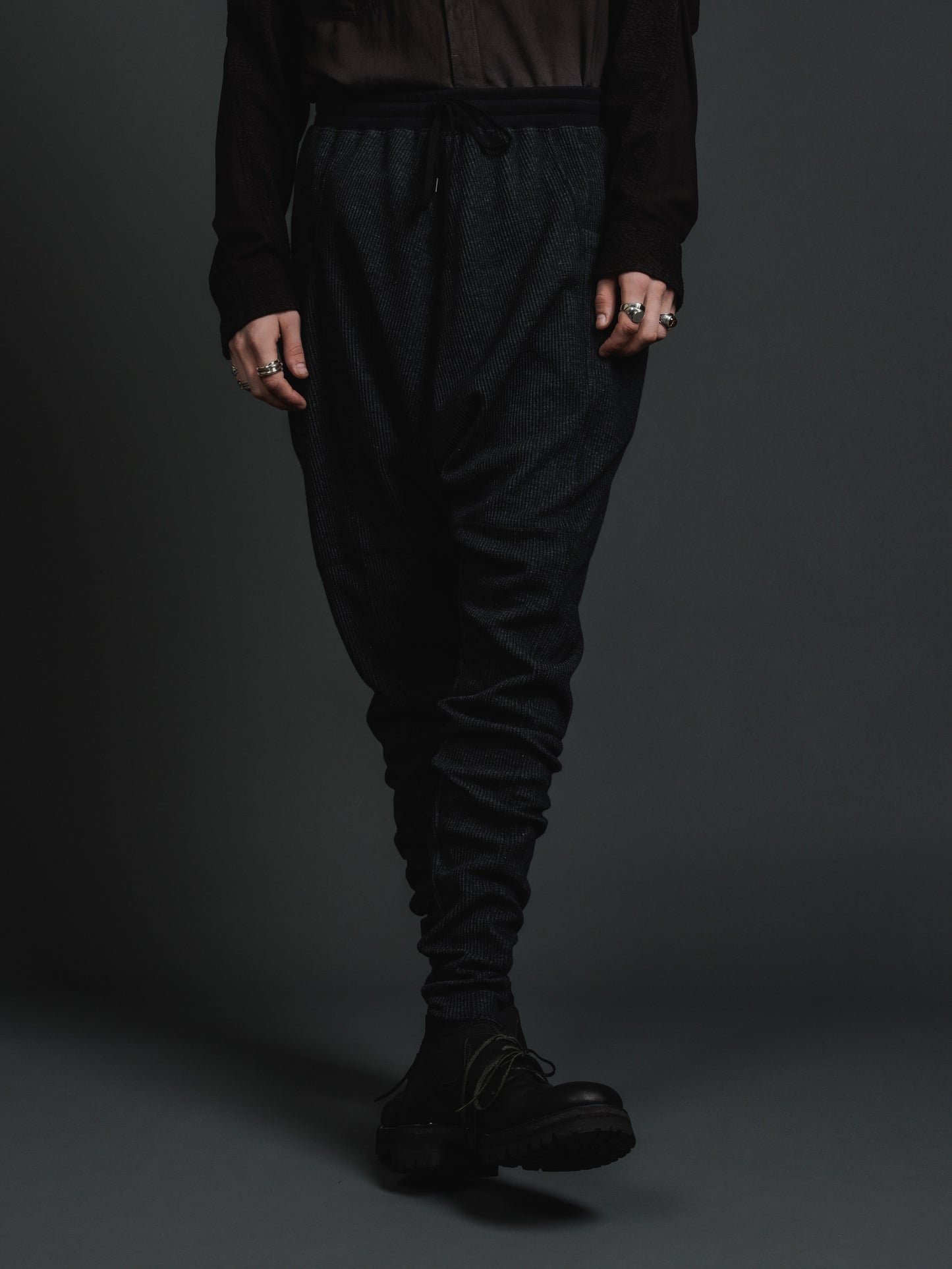 THE VIRIDI-ANNE（ザ ヴィリディアン） TVA 23SS STRIPE KNIT DROP 